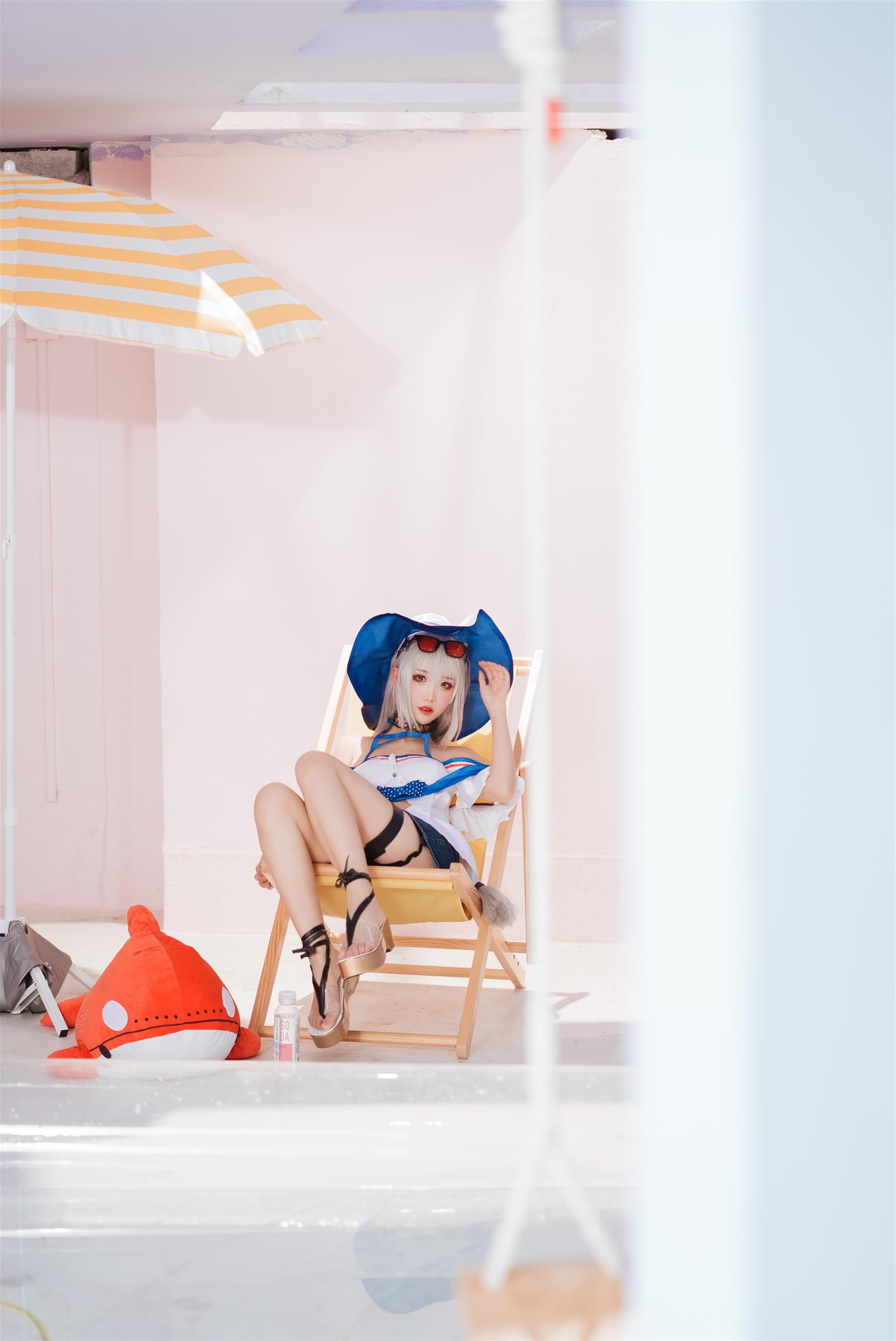 Coser面饼仙儿 斯卡蒂泳装 [18P-80MB]