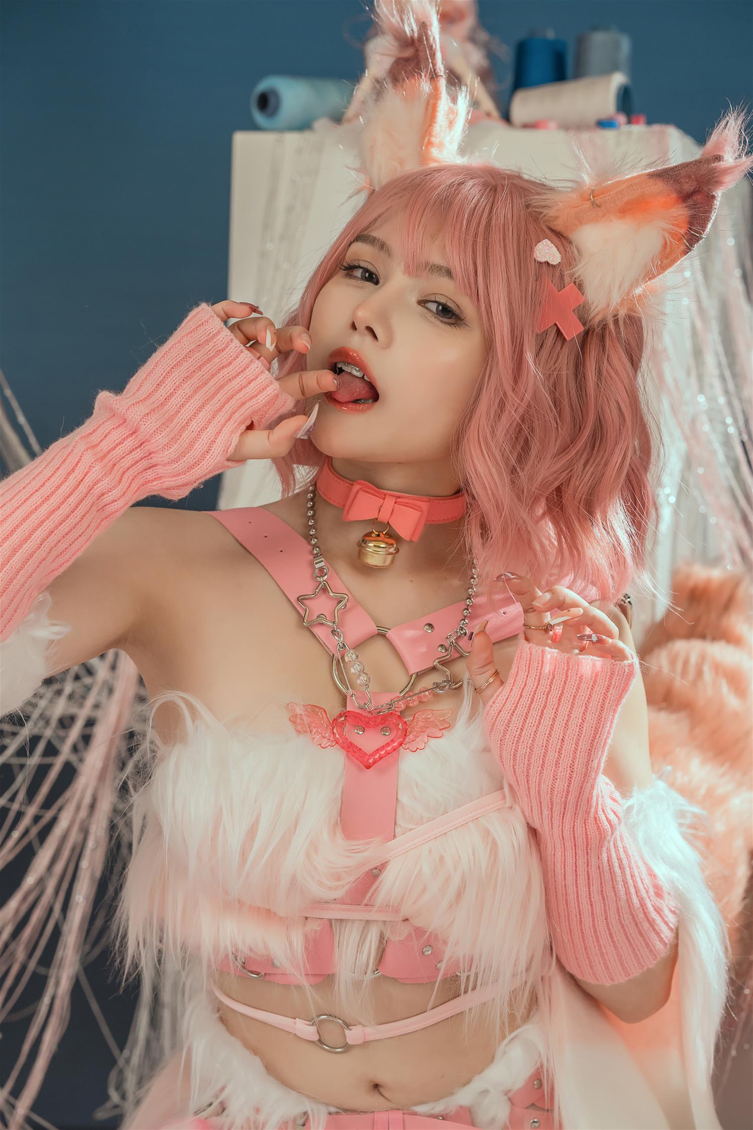 七月喵子 幻想兽娘集日食 蒂迟亚希 [24P-303MB]