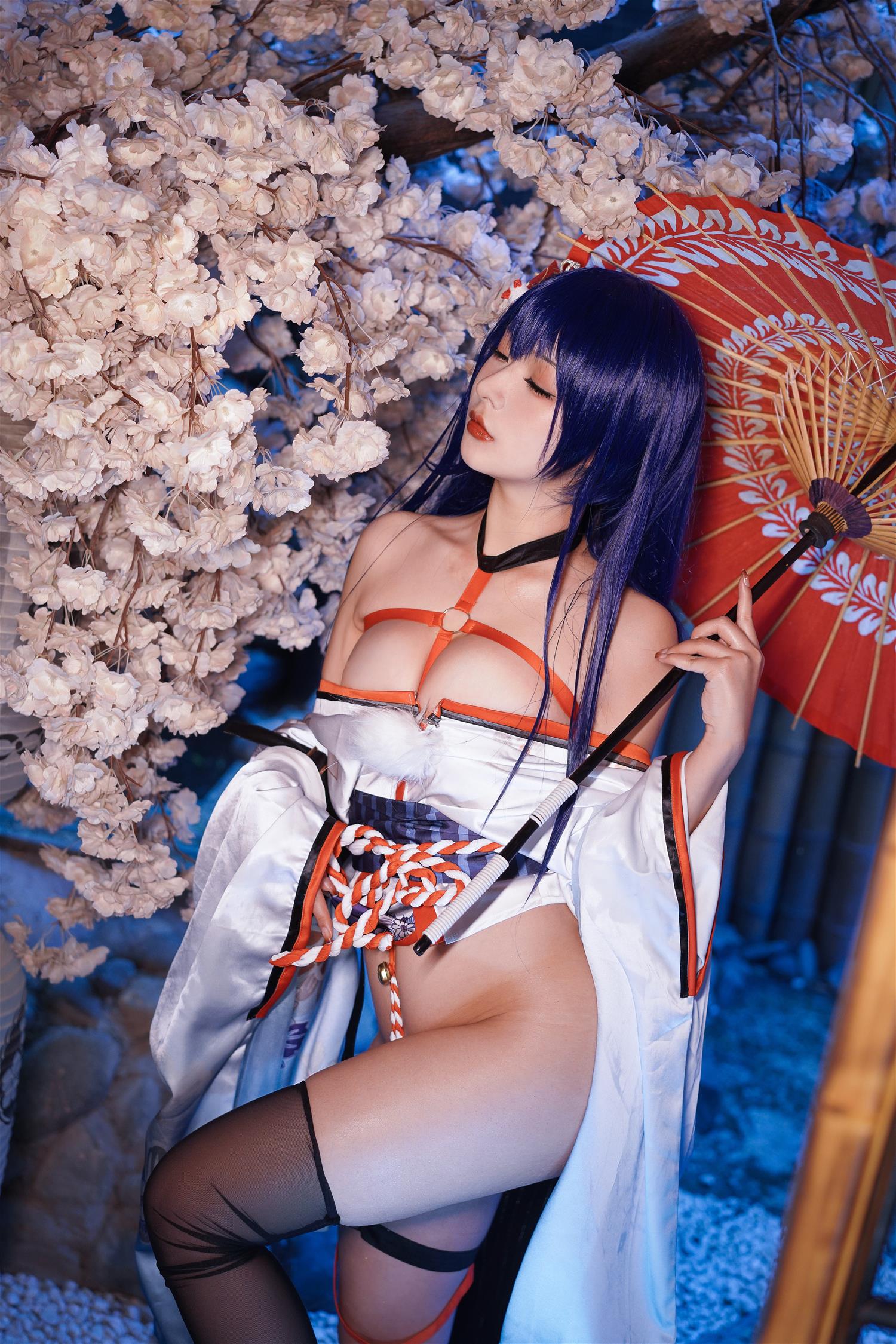 yuuhui玉汇 Erophone Re 真子 和服抹油 [82P-955MB]