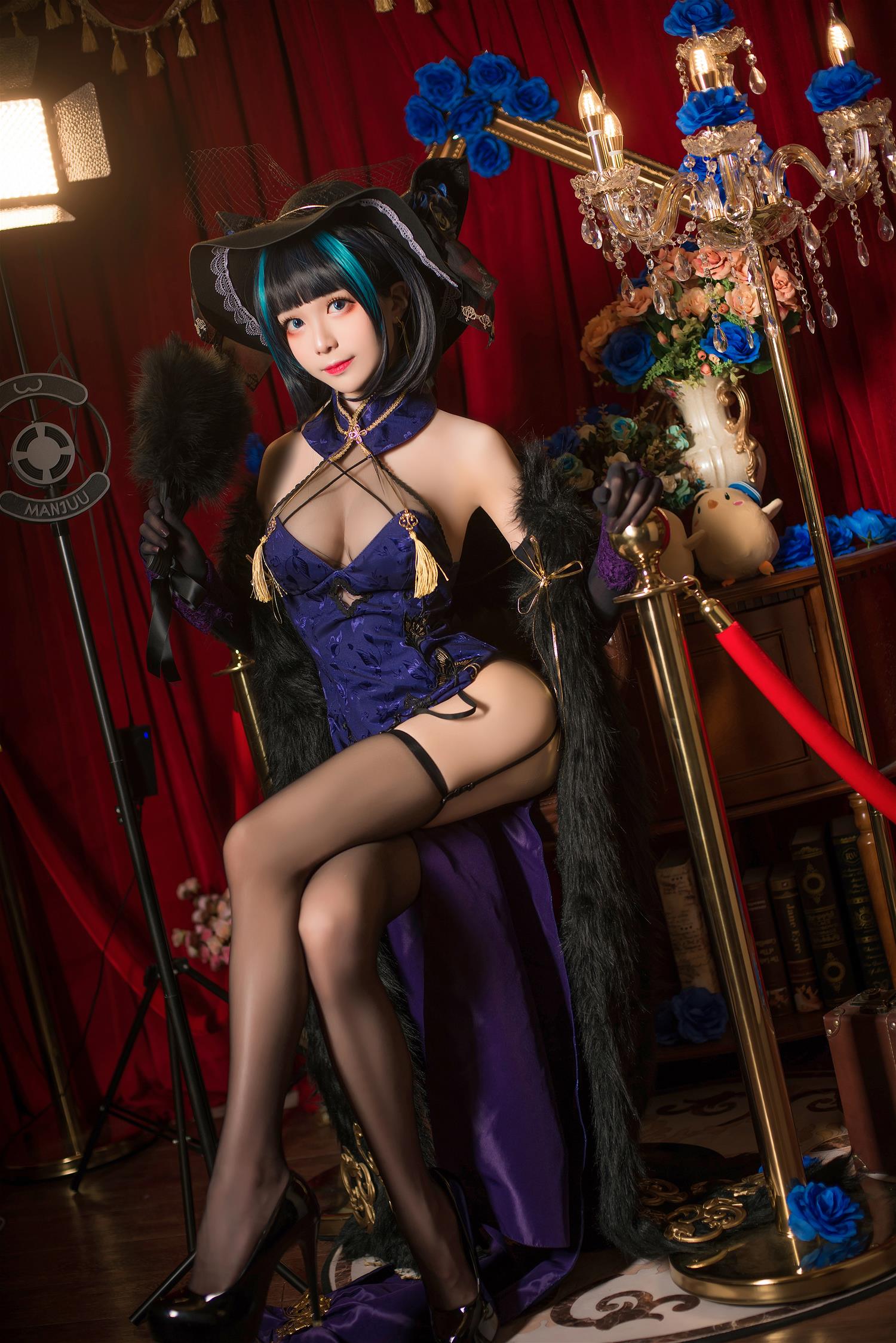 Tomoyo酱 柴郡旗袍 [27P-301MB]