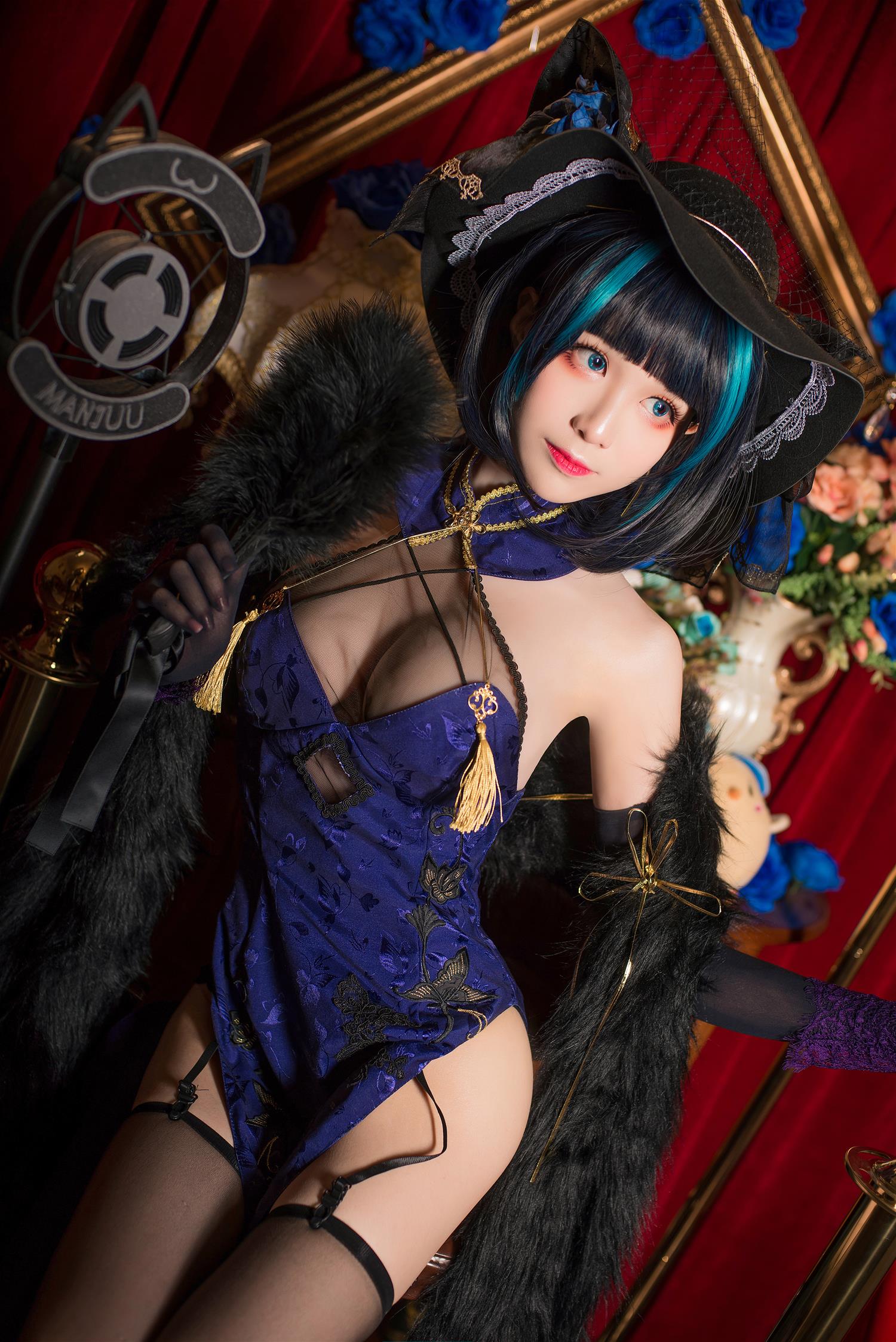 Tomoyo酱 柴郡旗袍 [27P-301MB]