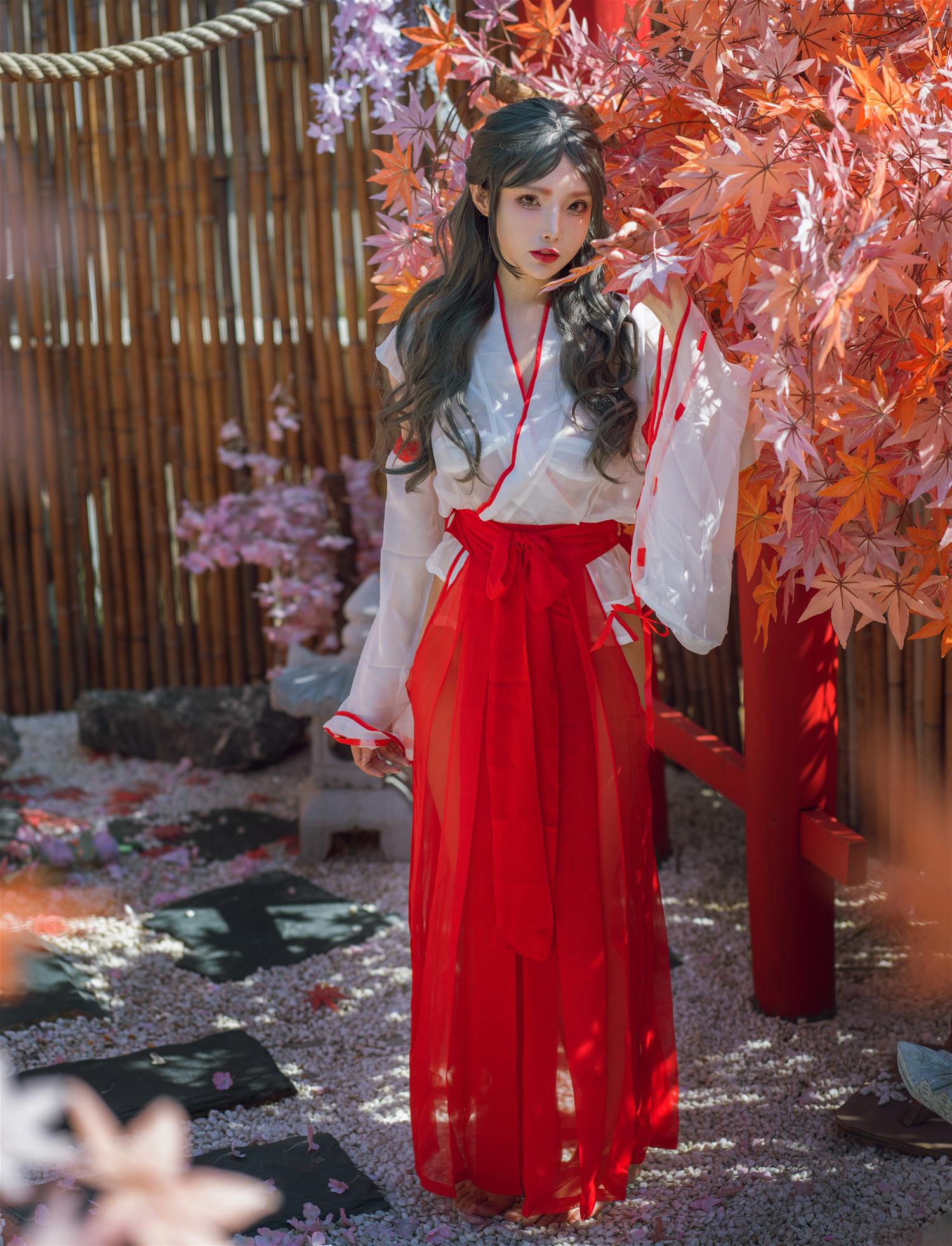 秋和柯基 汤池巫女 [53P1V-1.11GB]