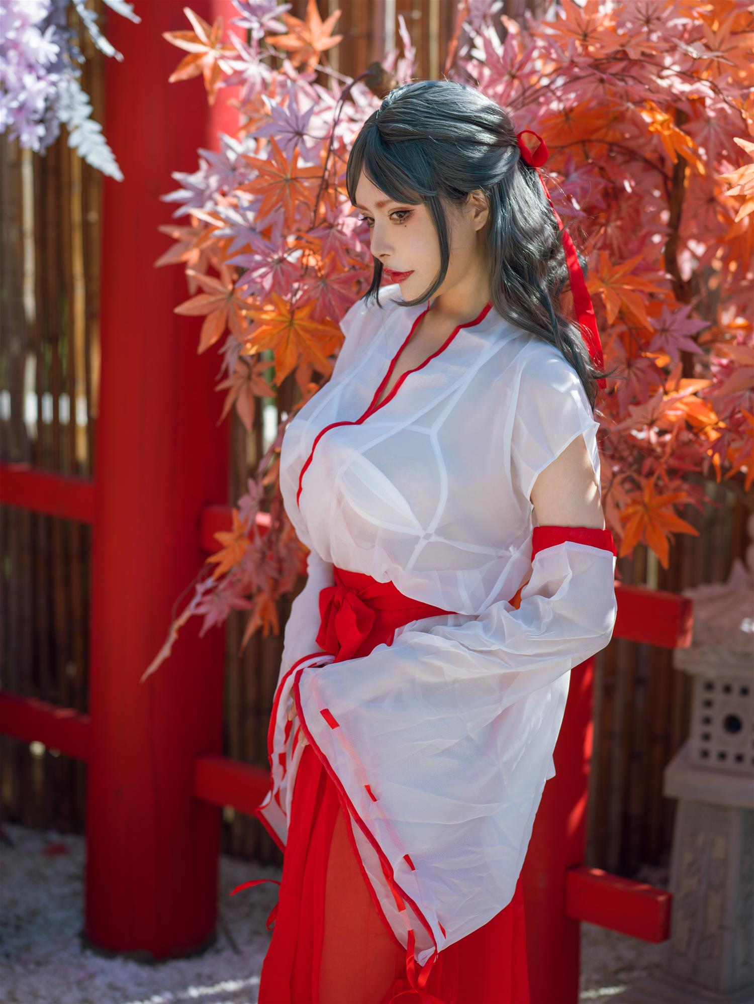 秋和柯基 汤池巫女 [53P1V-1.11GB]