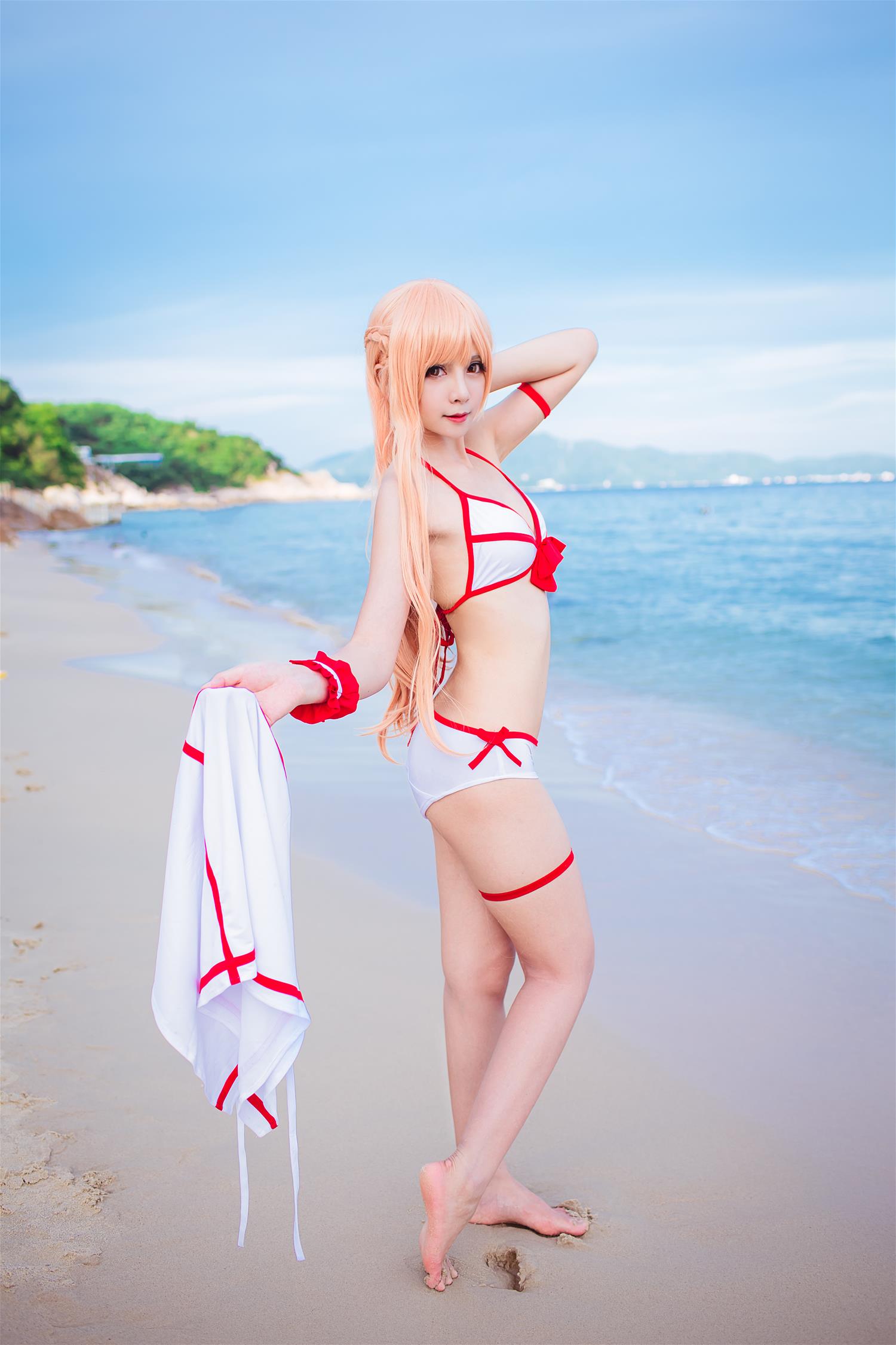 秋山AkI 亚丝娜泳衣 [18P-155MB]