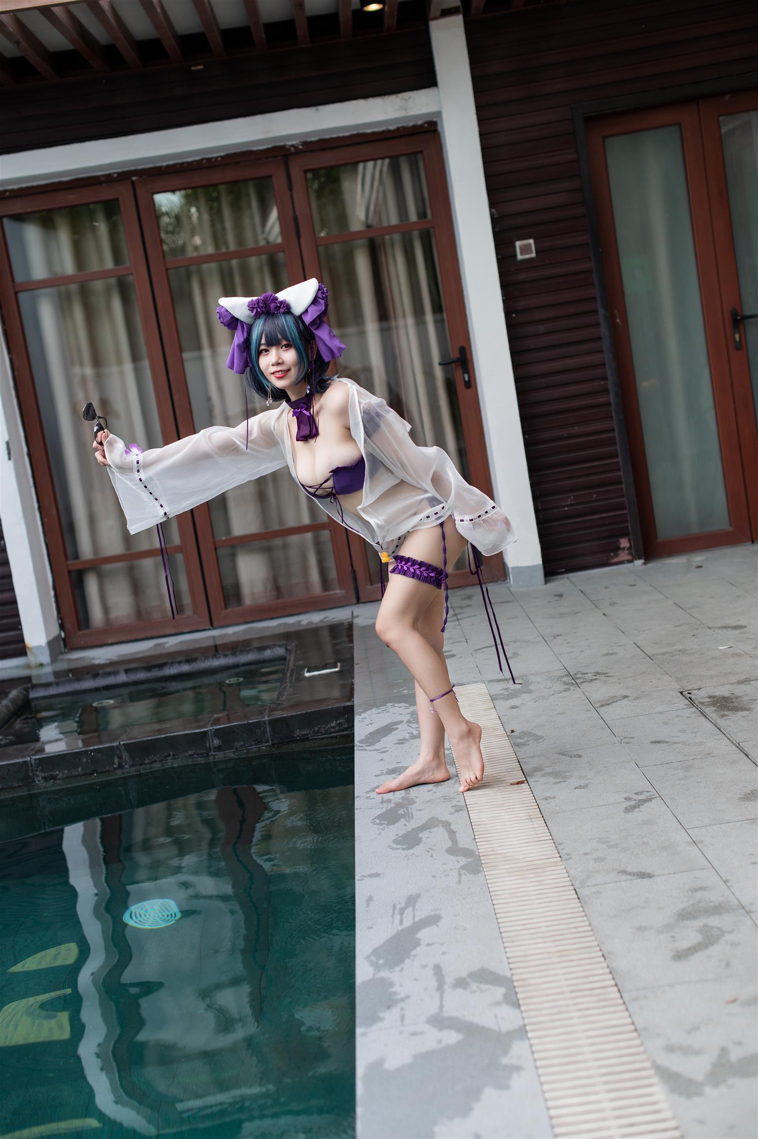 末夜787 舰长 柴郡泳装 [31P-293MB]