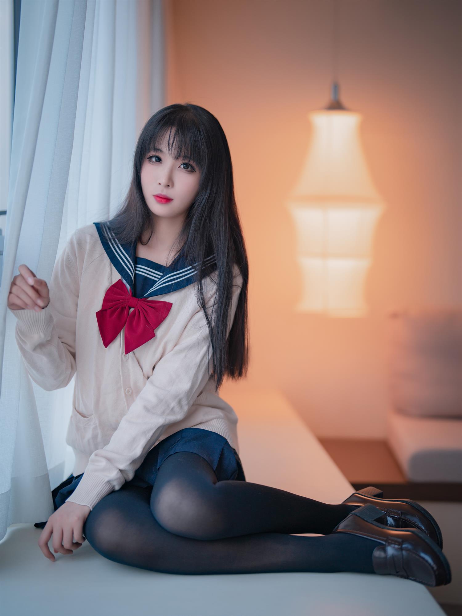 轩萧学姐 JK厚裤袜 [44P-167MB]