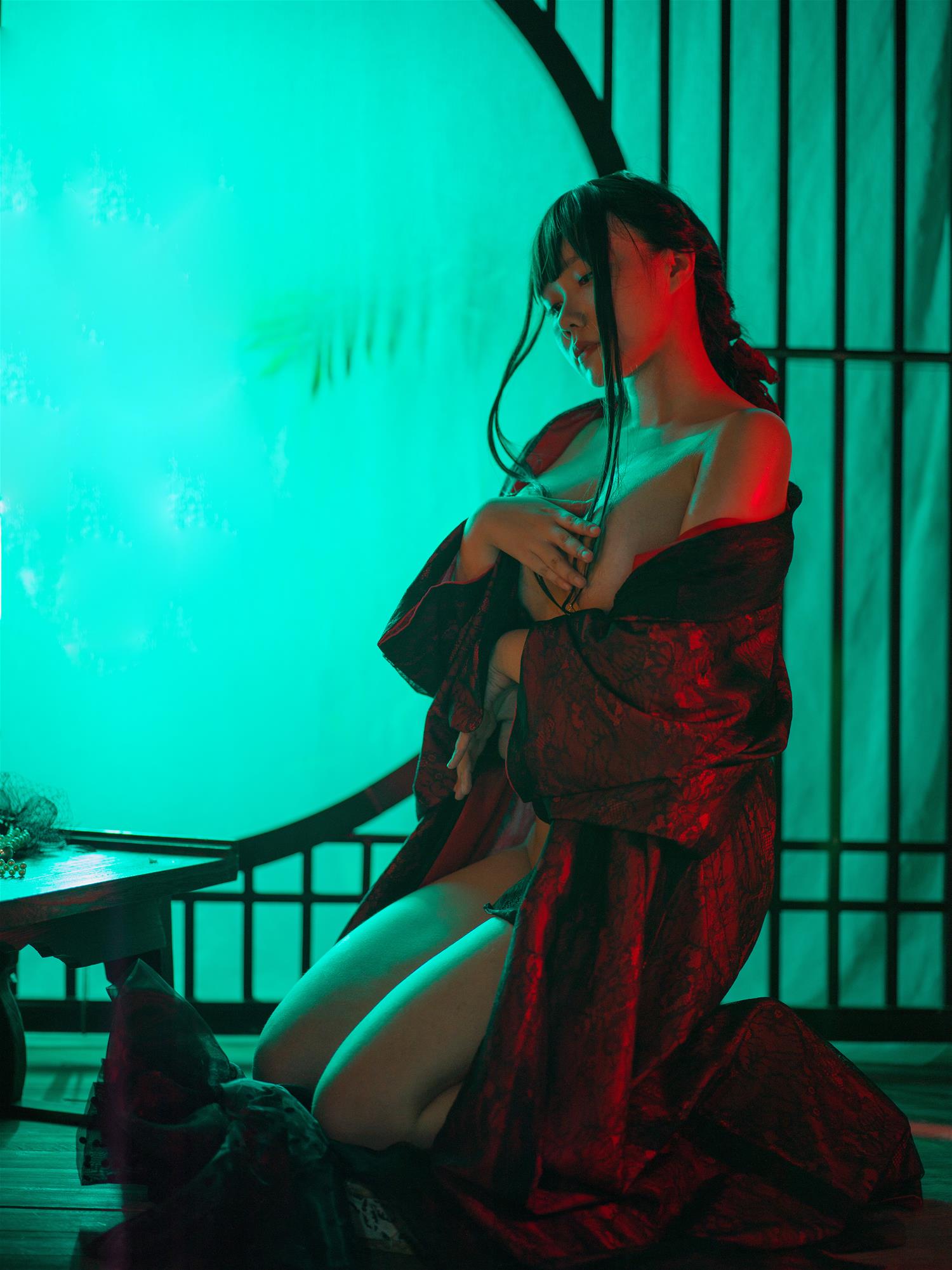 麻花麻花酱 兽耳和服 [89P1V-797MB]