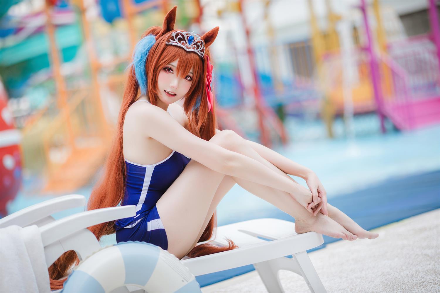 瓜希酱 赛马娘大和赤骥电子档 [30P-205MB]