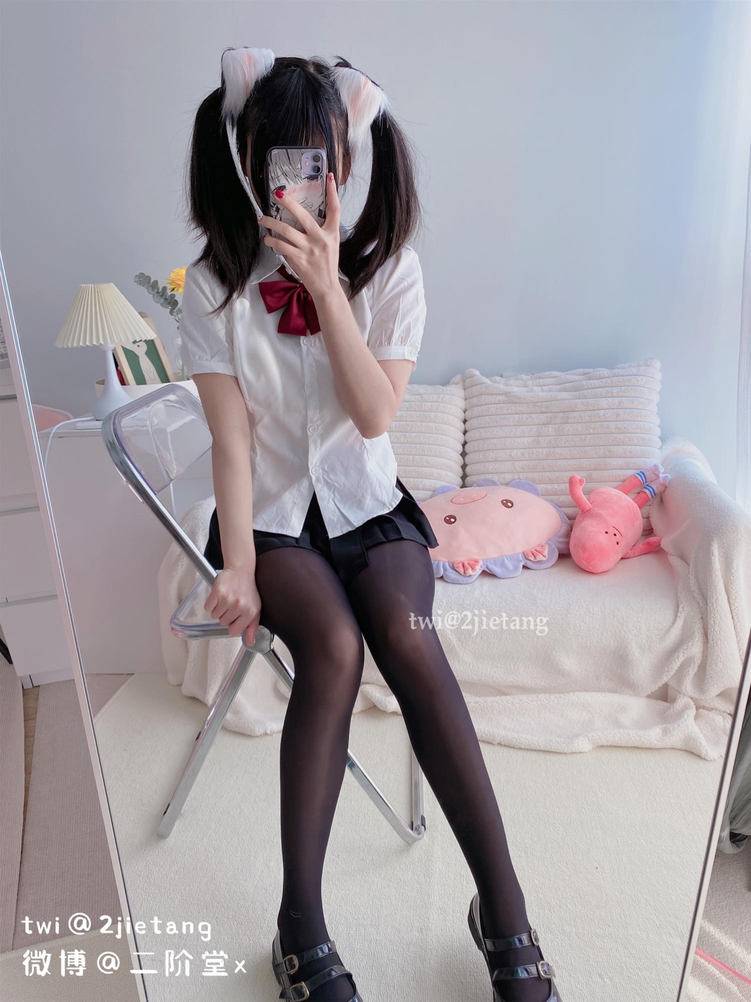 二阶堂 猫儿黑丝 [122P1V-157MB]