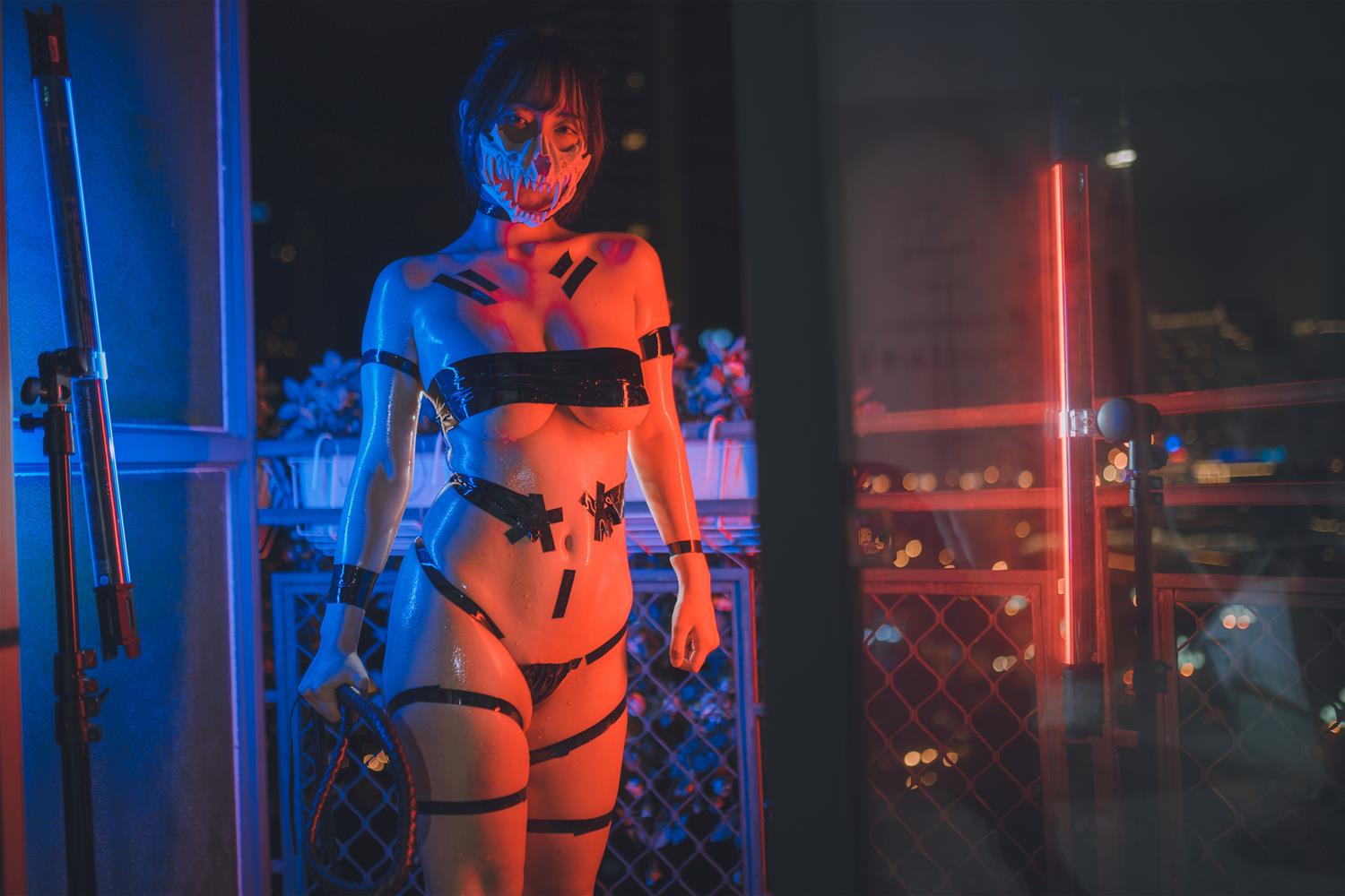 浅安安 黑胶带 [44P-710MB]