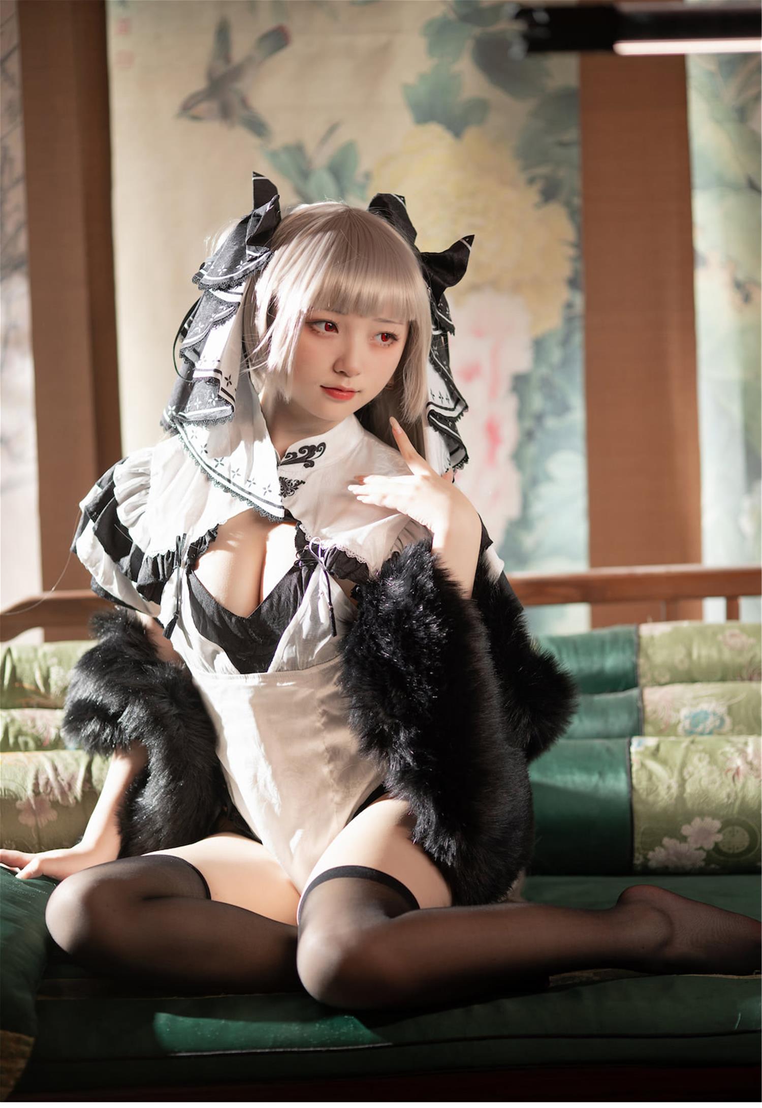 花铃 可畏旗袍 [84P-805MB]