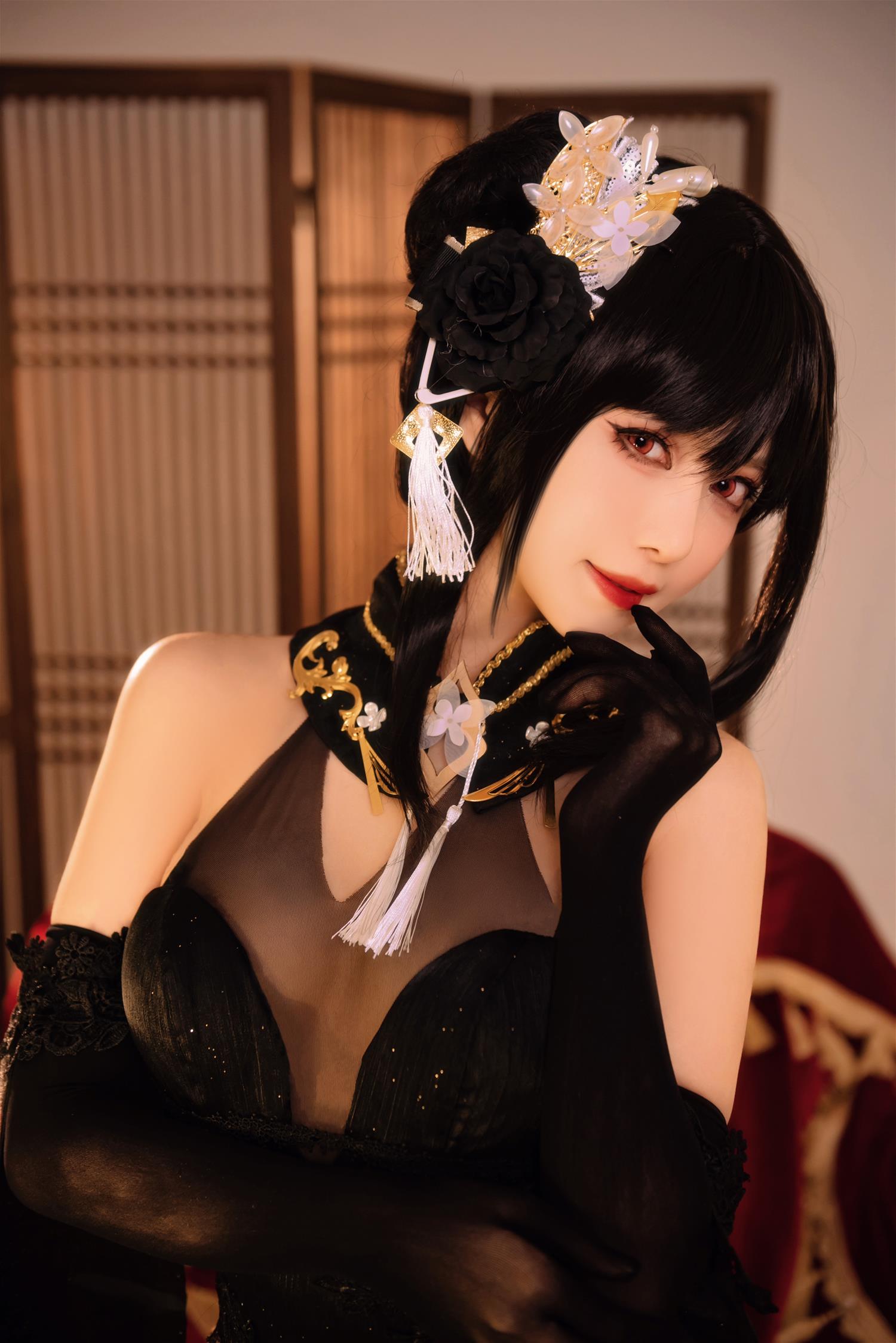 Shika小鹿鹿 碧蓝航线镇海 奇奢花苑 [28P-182MB]