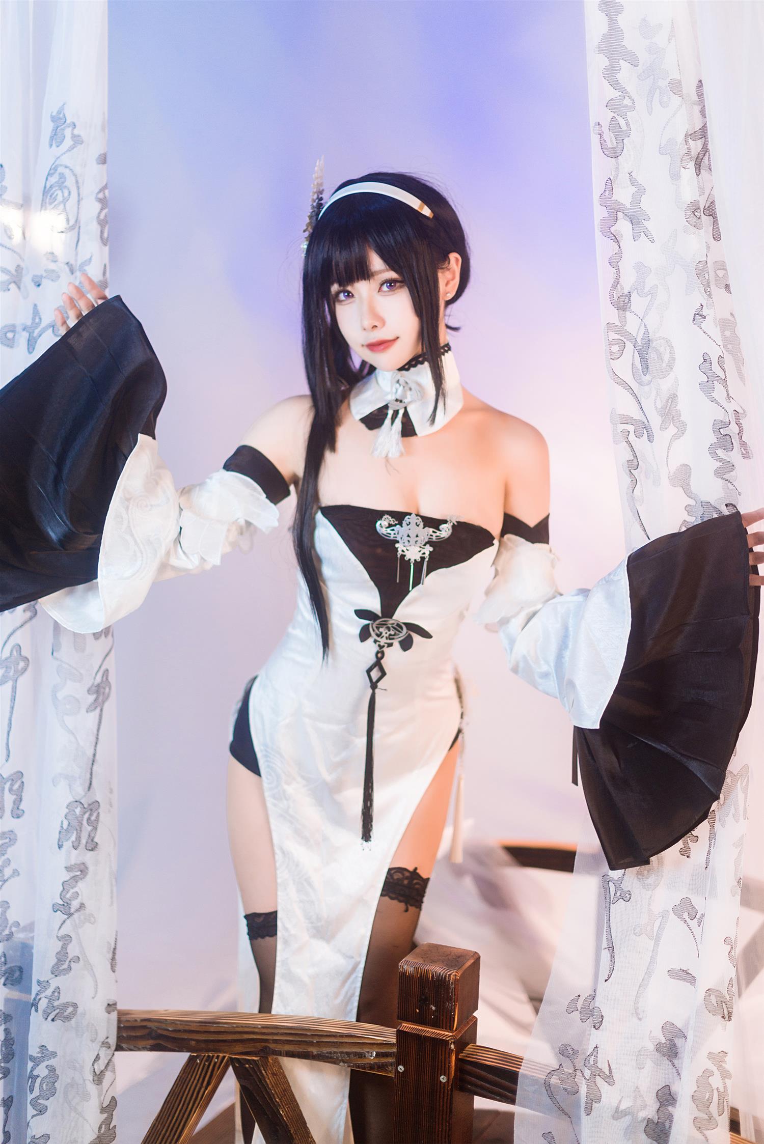 Momoko葵葵 碧蓝航线镇海 奇奢花苑 [24P-52MB]