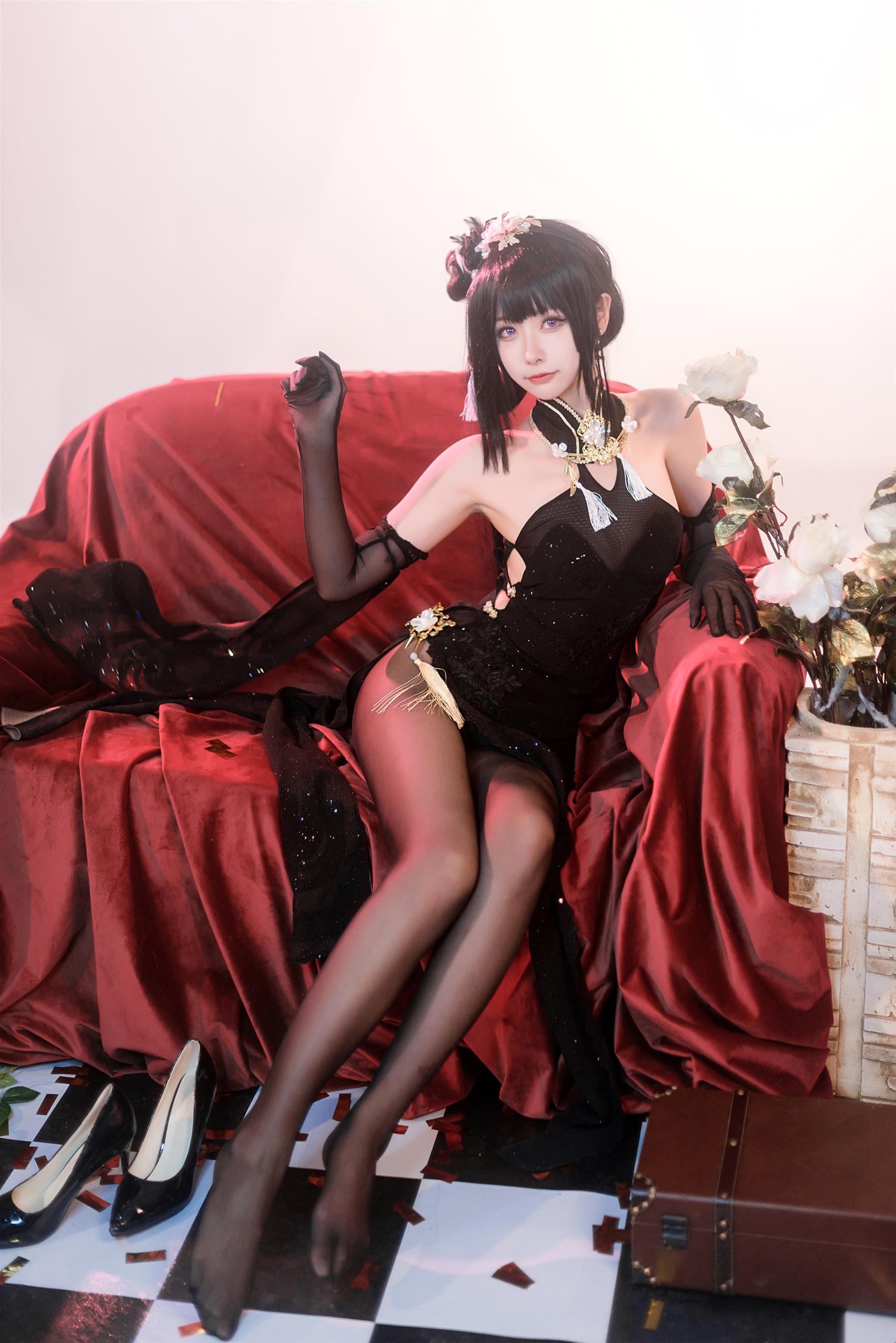 Momoko葵葵 碧蓝航线镇海 奇奢花苑 [24P-52MB]