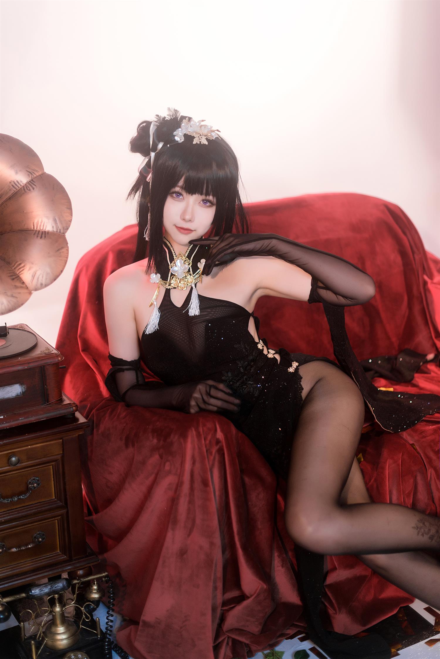 Momoko葵葵 碧蓝航线镇海 奇奢花苑 [24P-52MB]