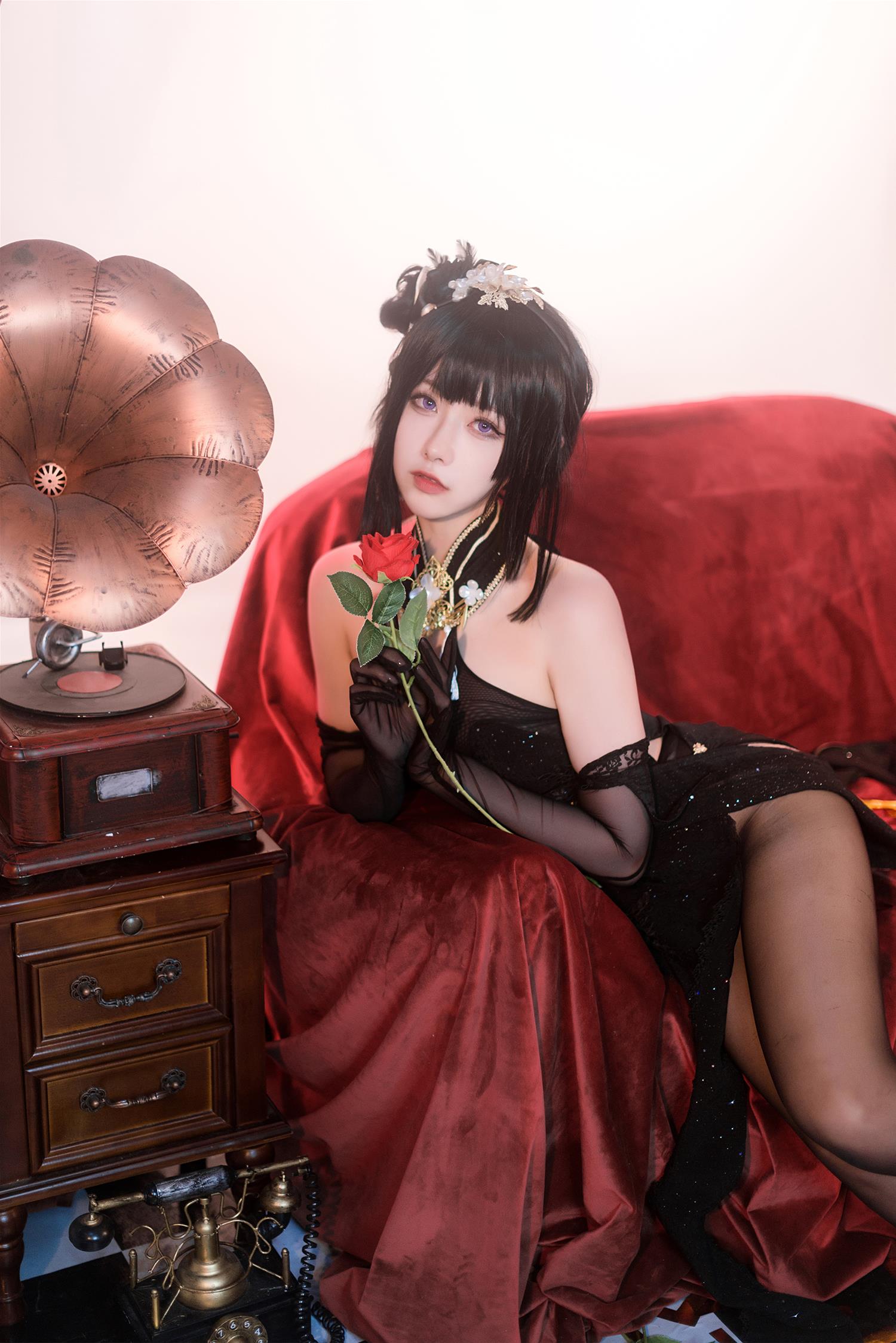 Momoko葵葵 碧蓝航线镇海 奇奢花苑 [24P-52MB]