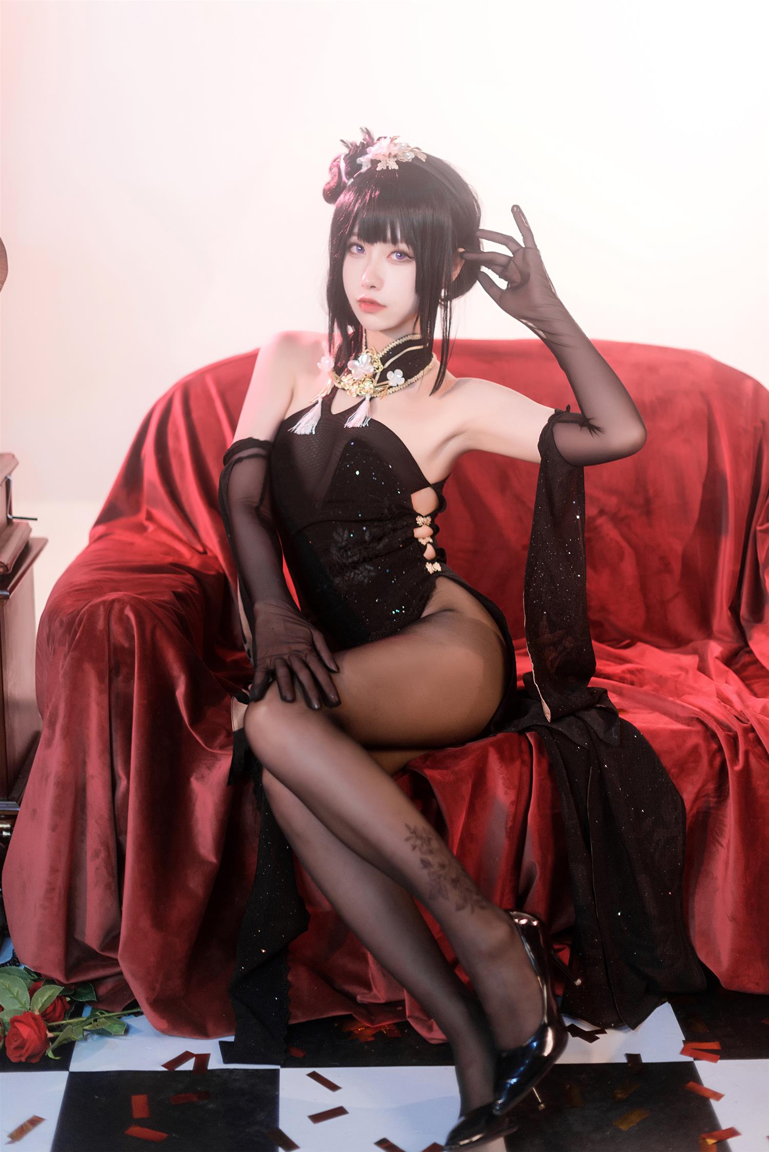 Momoko葵葵 碧蓝航线镇海 奇奢花苑 [24P-52MB]