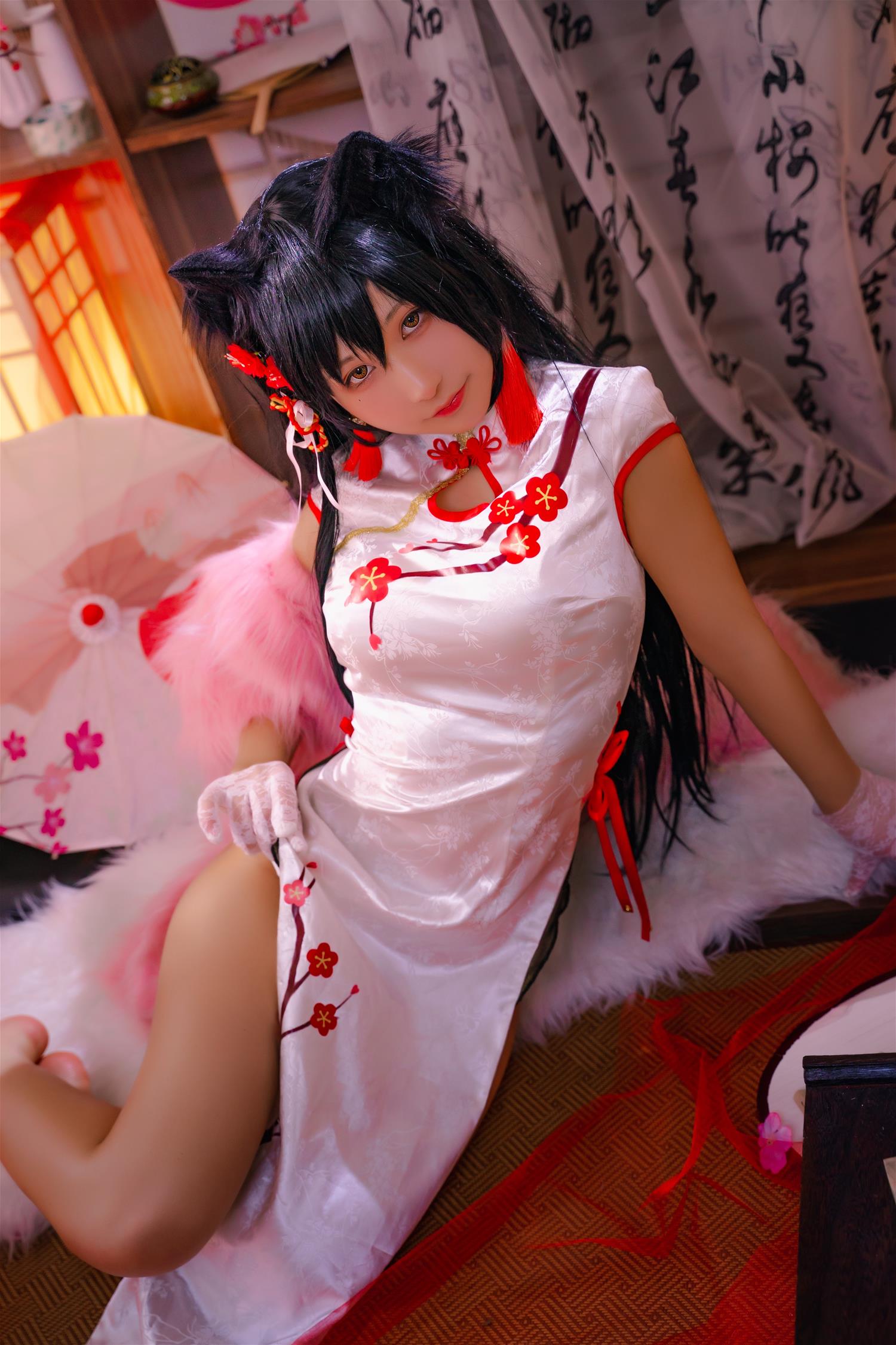 可可老师 爱宕高雄旗袍双人 [46P-351MB]