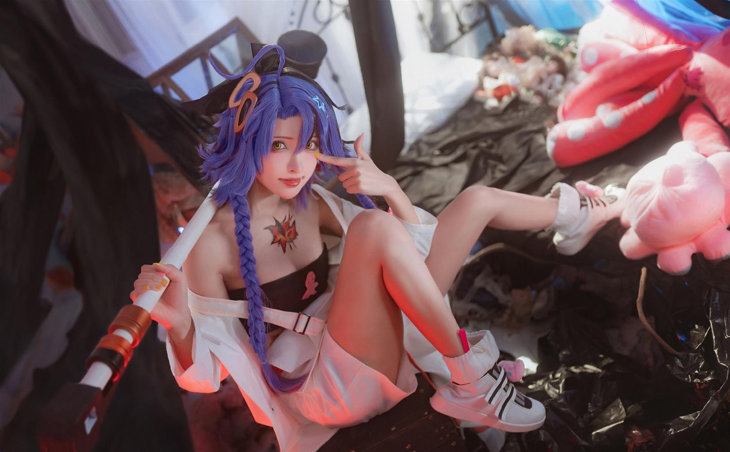 紫氯氯 禁闭者 MBCC-S-367 莓丝 [22P-58MB]