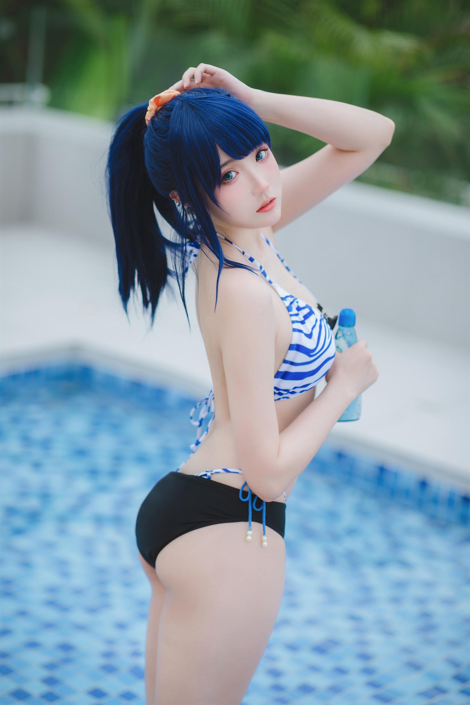 Momoko葵葵 &瓜希酱 宝多六花&新条茜 泳装 [85P-472MB]