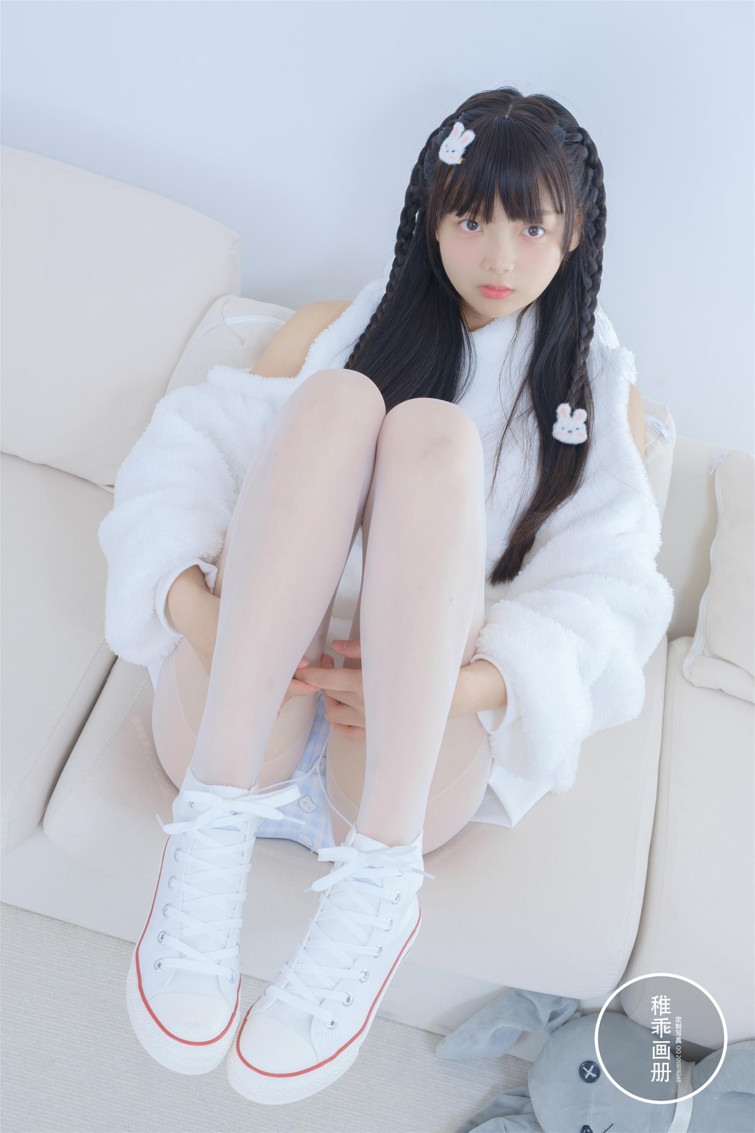 稚乖画册 晴空-010 夜夜 白丝双马尾 [80P1V-1.85GB]