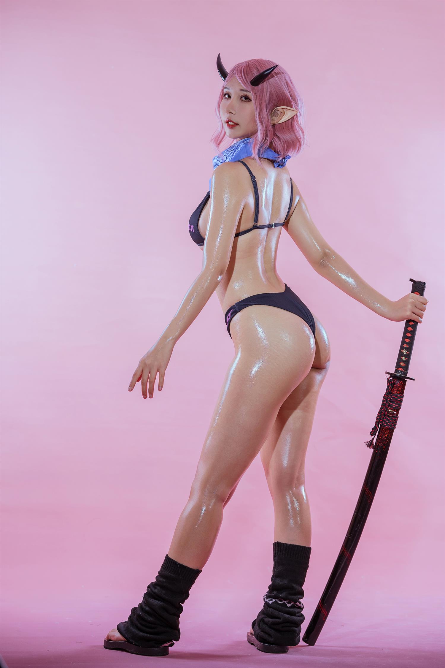 云溪溪 御前二叶 鬼人 [28P-264MB]