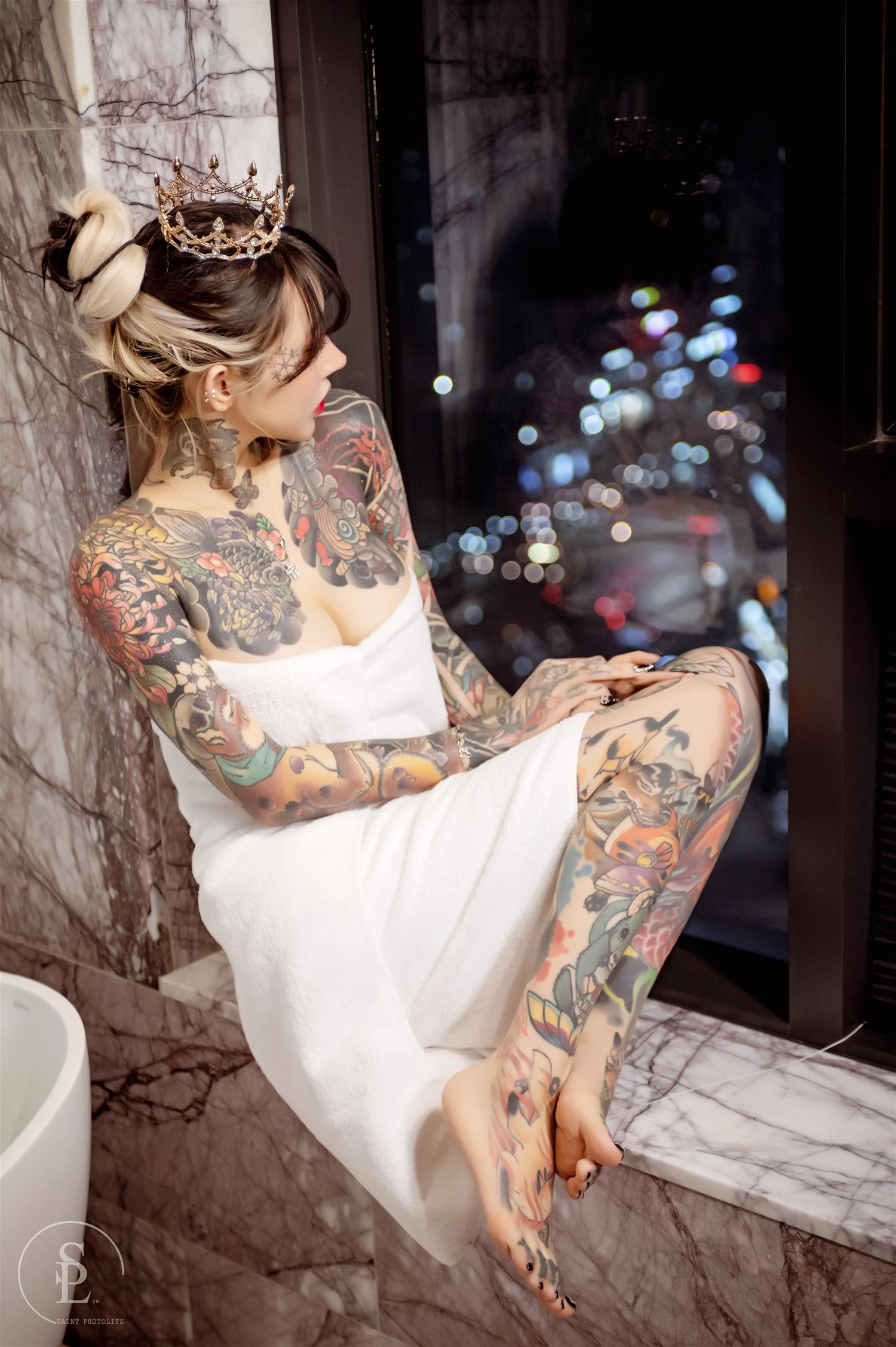 yoko_tattoo Saint Photo Life Vol.05 Bubbles [60P-285MB]