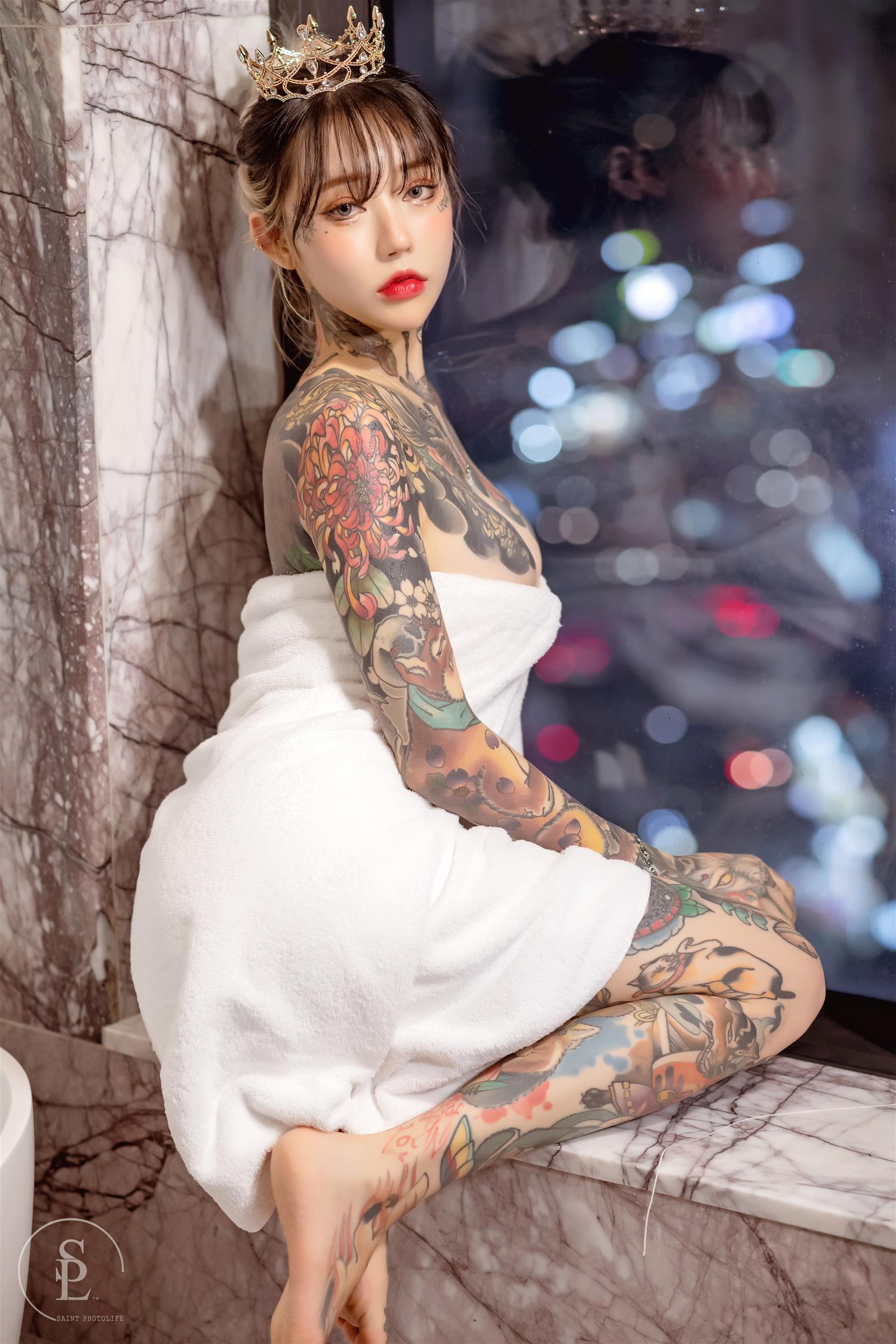 yoko_tattoo Saint Photo Life Vol.05 Bubbles [60P-285MB]