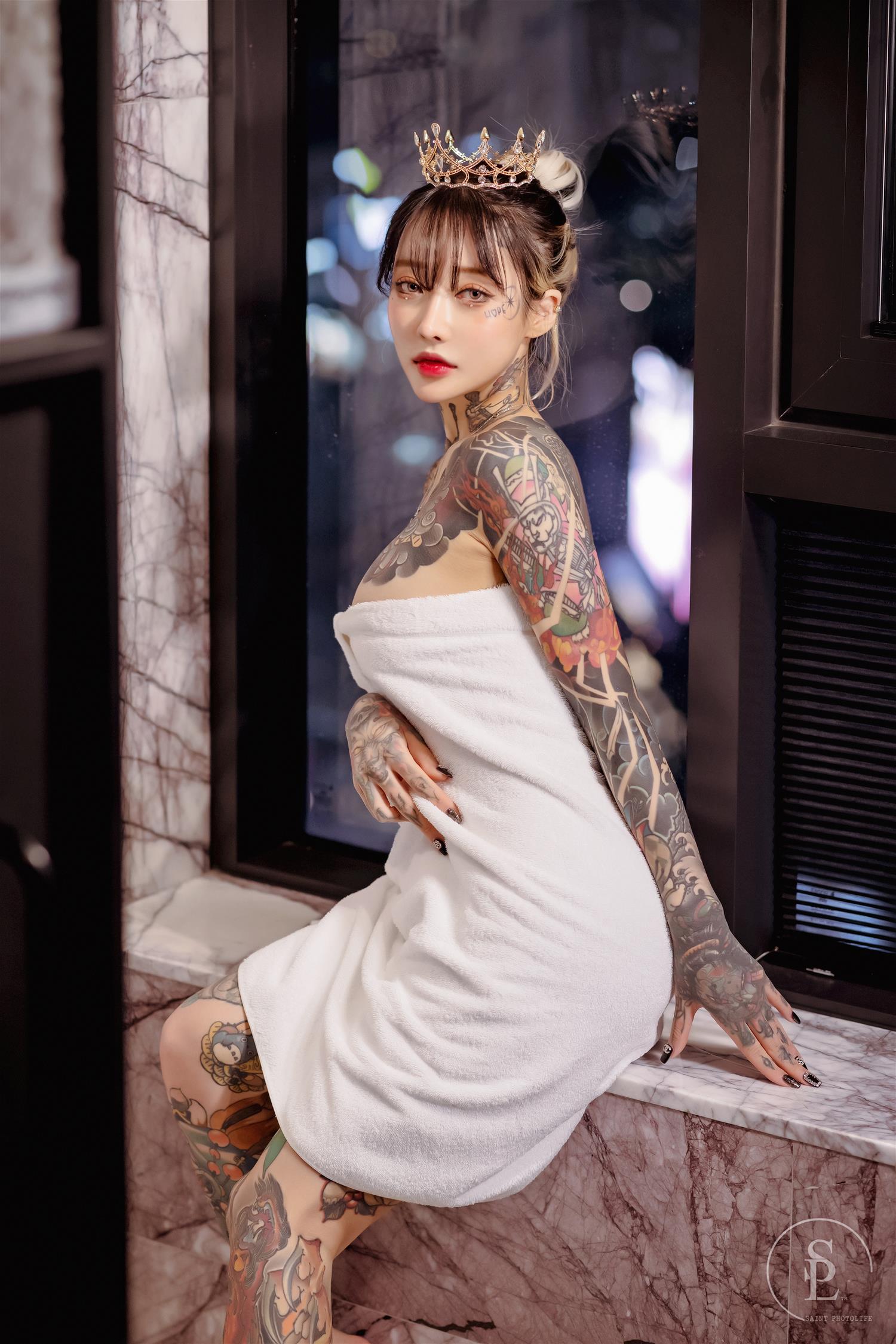 yoko_tattoo Saint Photo Life Vol.05 Bubbles [60P-285MB]