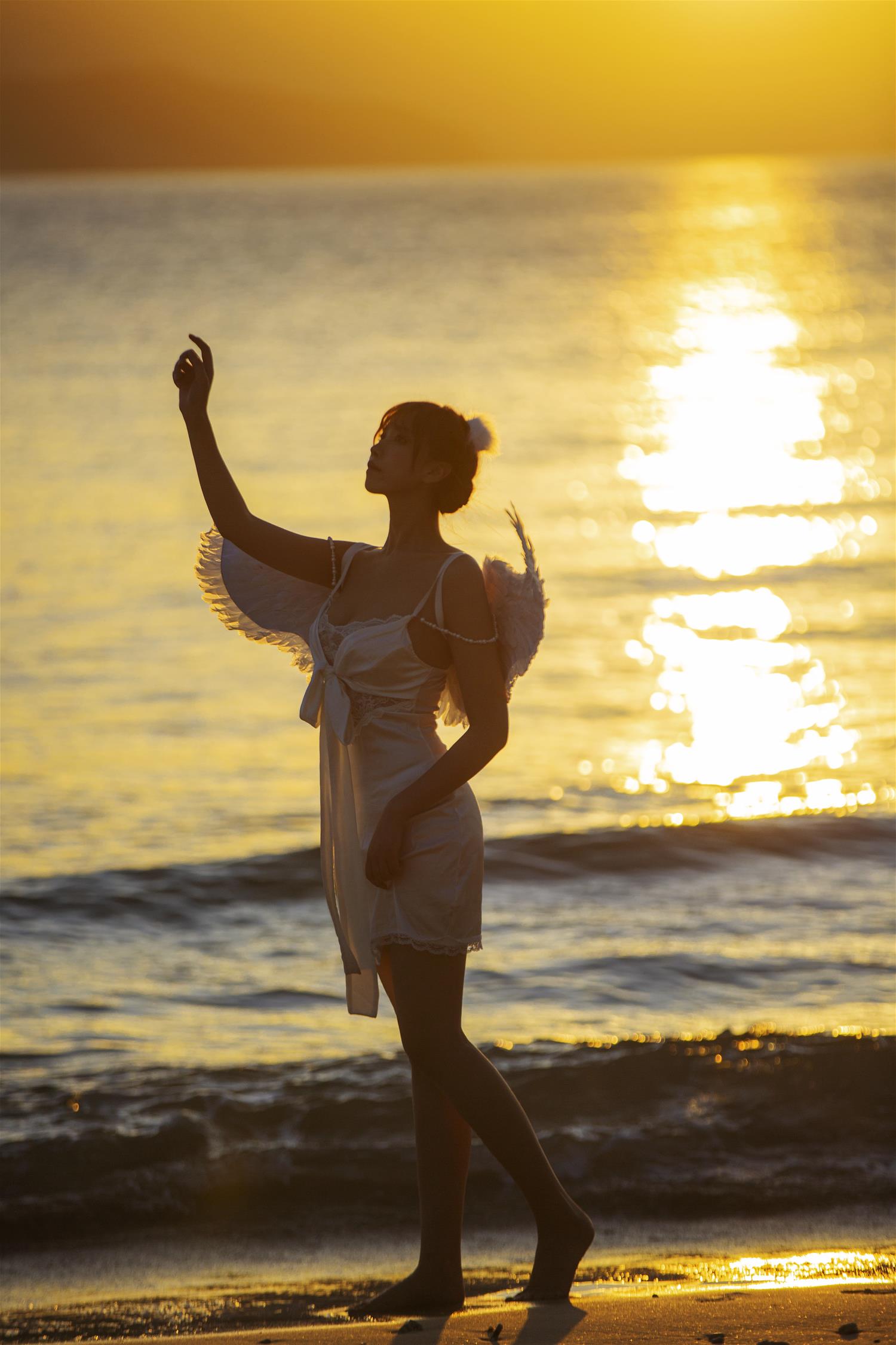 念雪ww 海边神明少女 [50P-507MB]