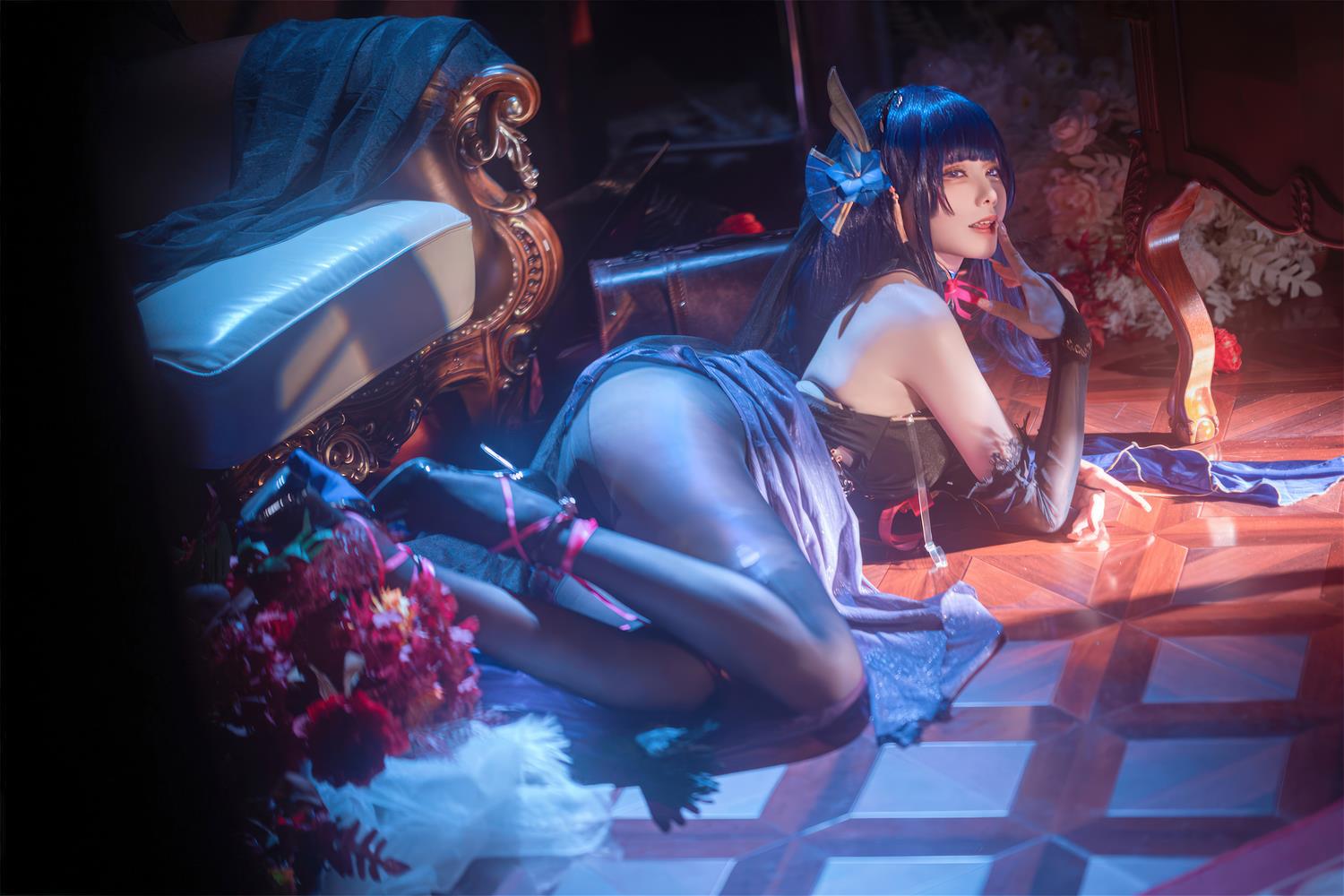 安食Ajiki 原神 雷电将军魅魔 [35P-259MB]