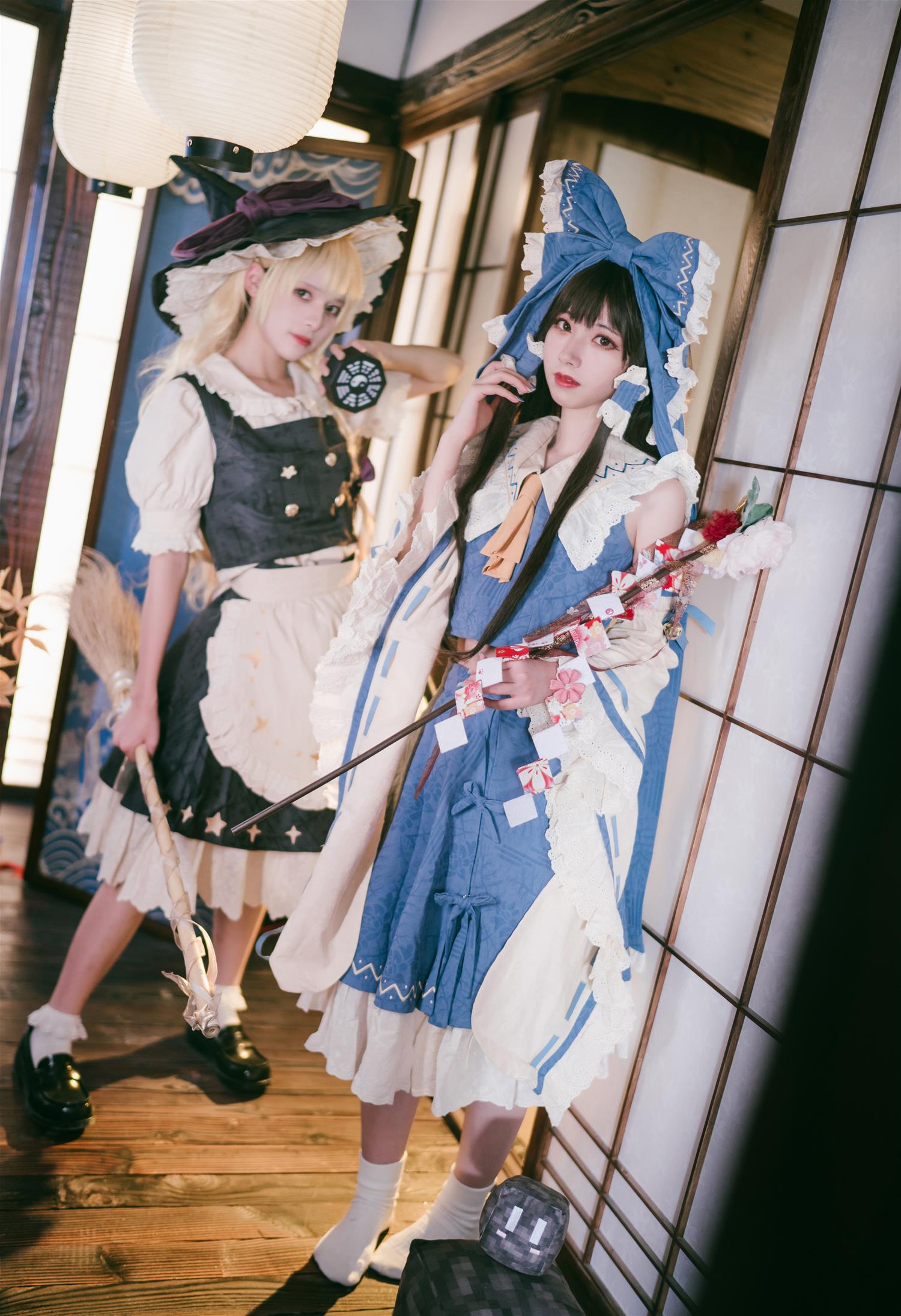 腥味猫罐 魔理沙 &渡边芥子 青灵梦 [15P-120MB]