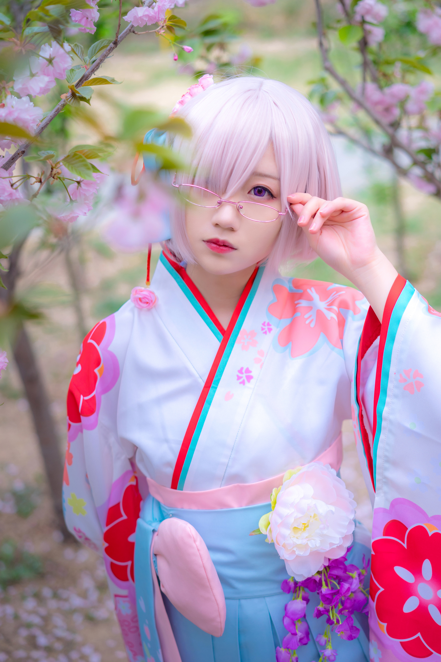 脸脸酱 - FATE玛修和服 [9P]