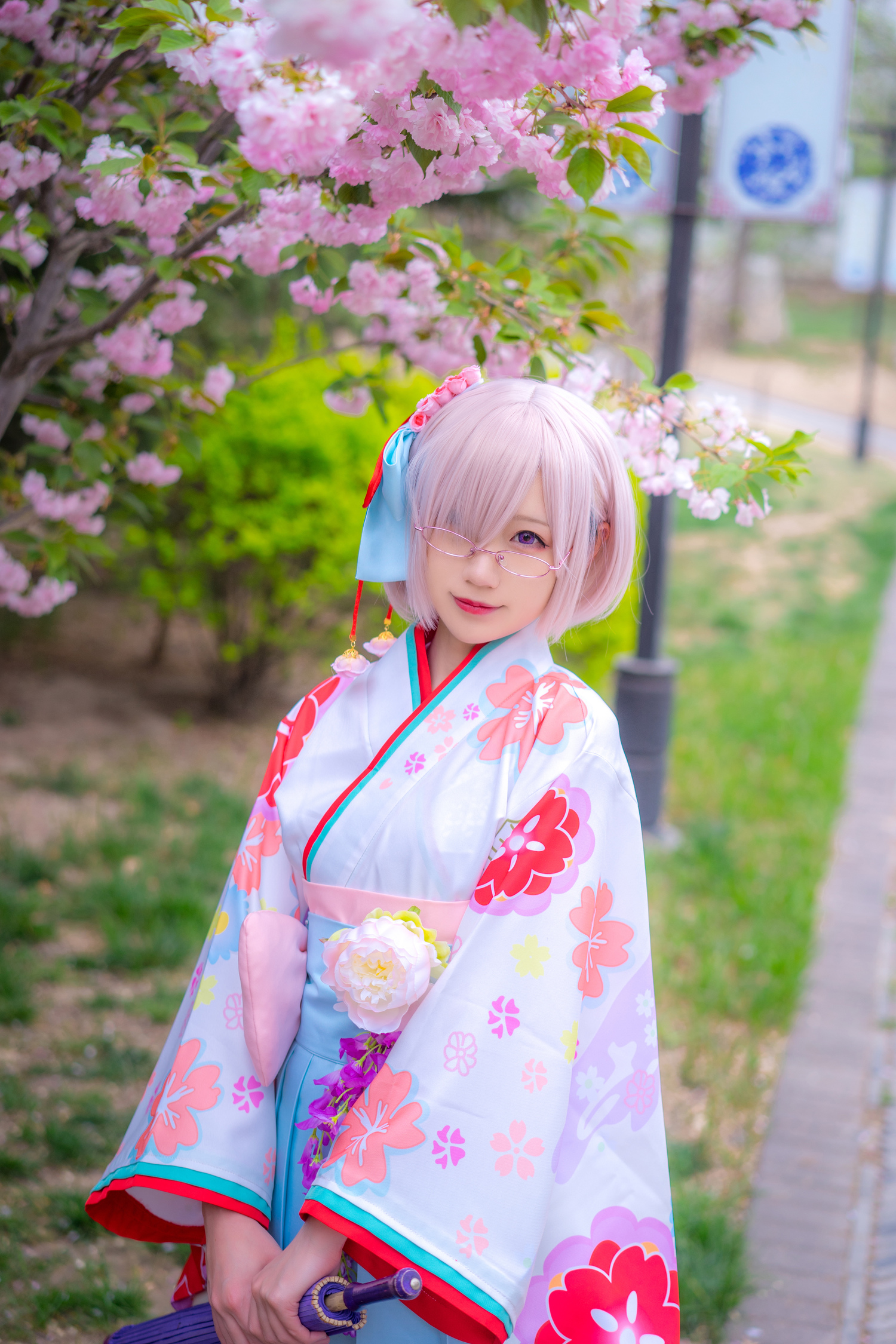 脸脸酱 - FATE玛修和服 [9P]