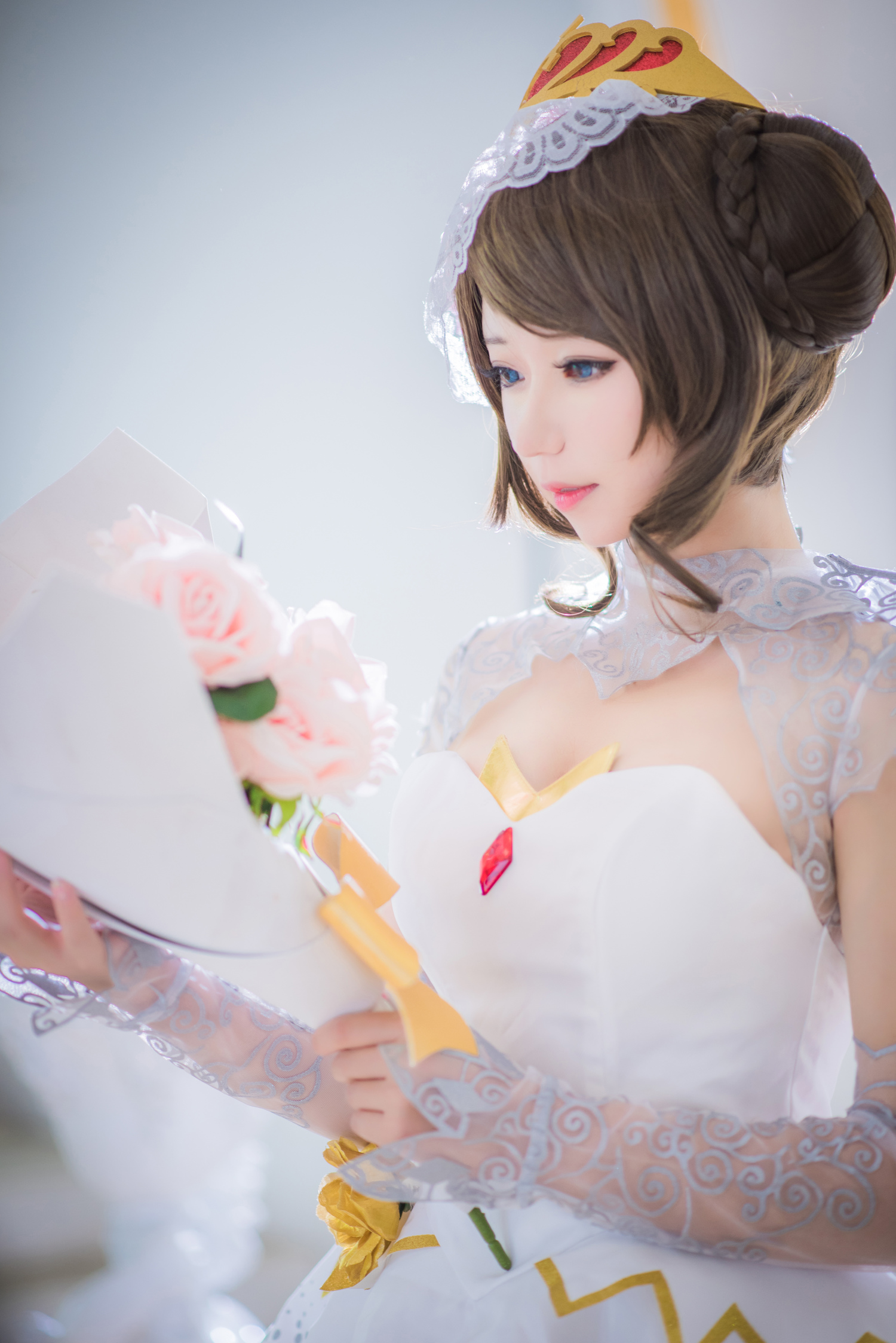 脸脸酱 - 王者荣耀小乔花嫁 [16P]