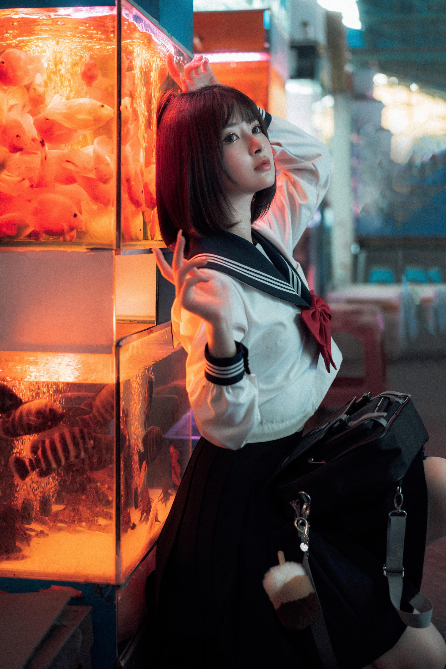 河豚抚子 金鱼jk [25P-365MB]