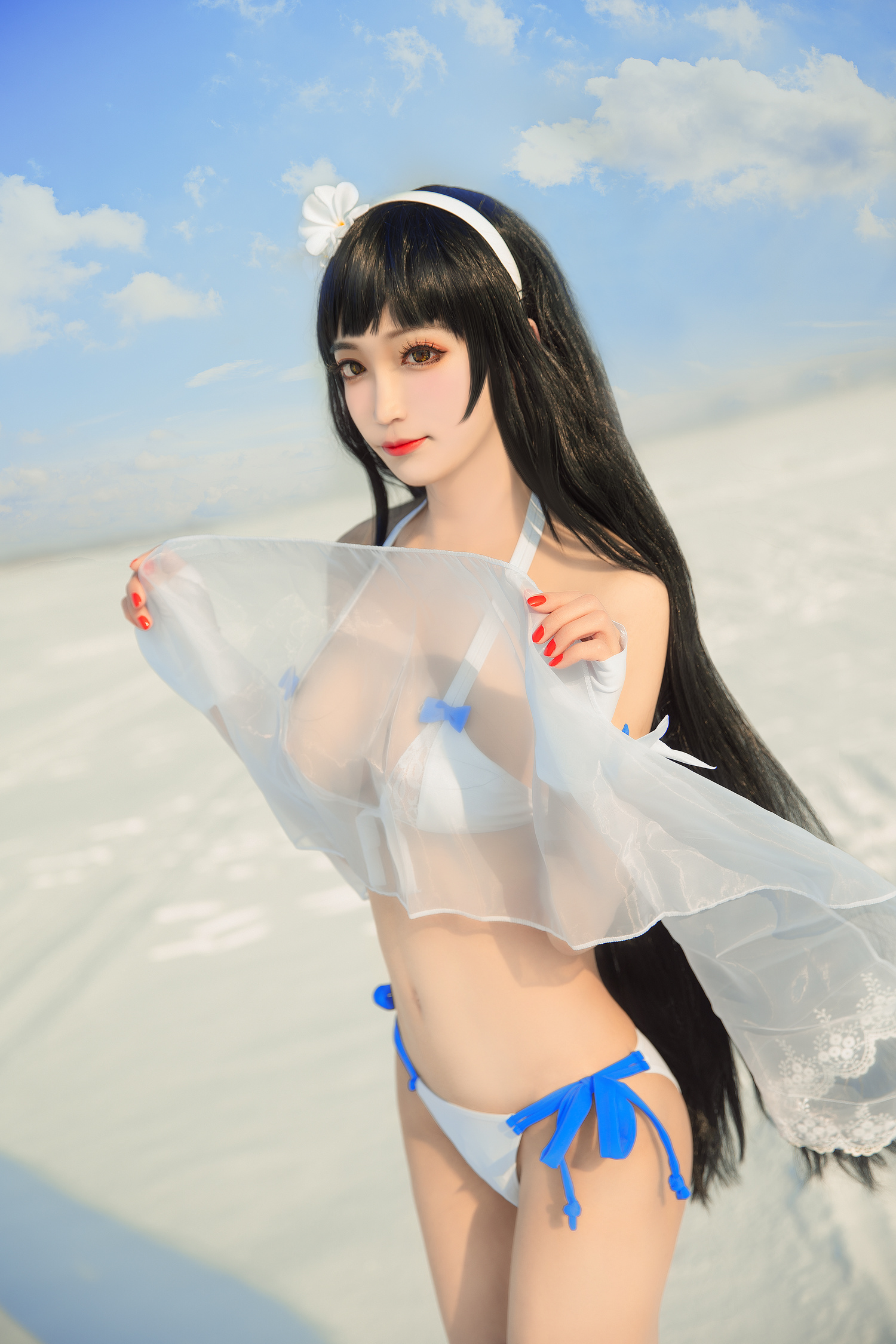 朝日美绪 – 95夏鸣蝉 [28P]