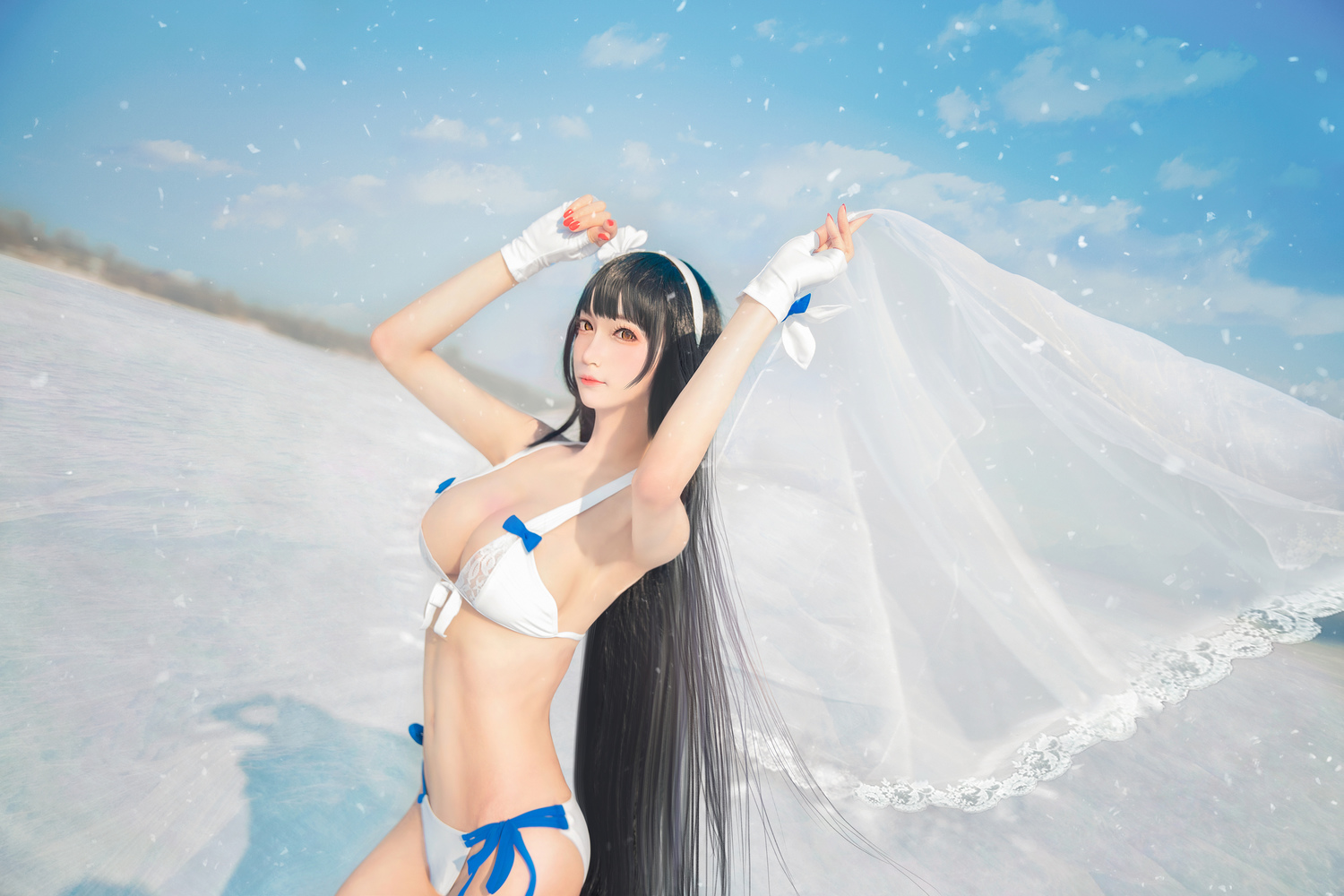 朝日美绪 - 95夏鸣蝉 [28P]