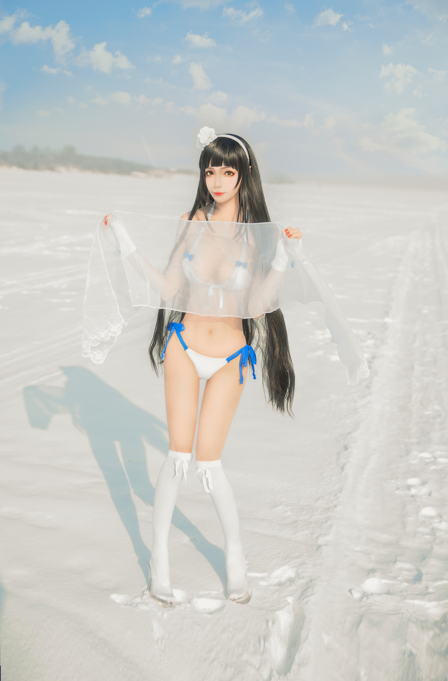 朝日美绪 - 95夏鸣蝉 [28P]