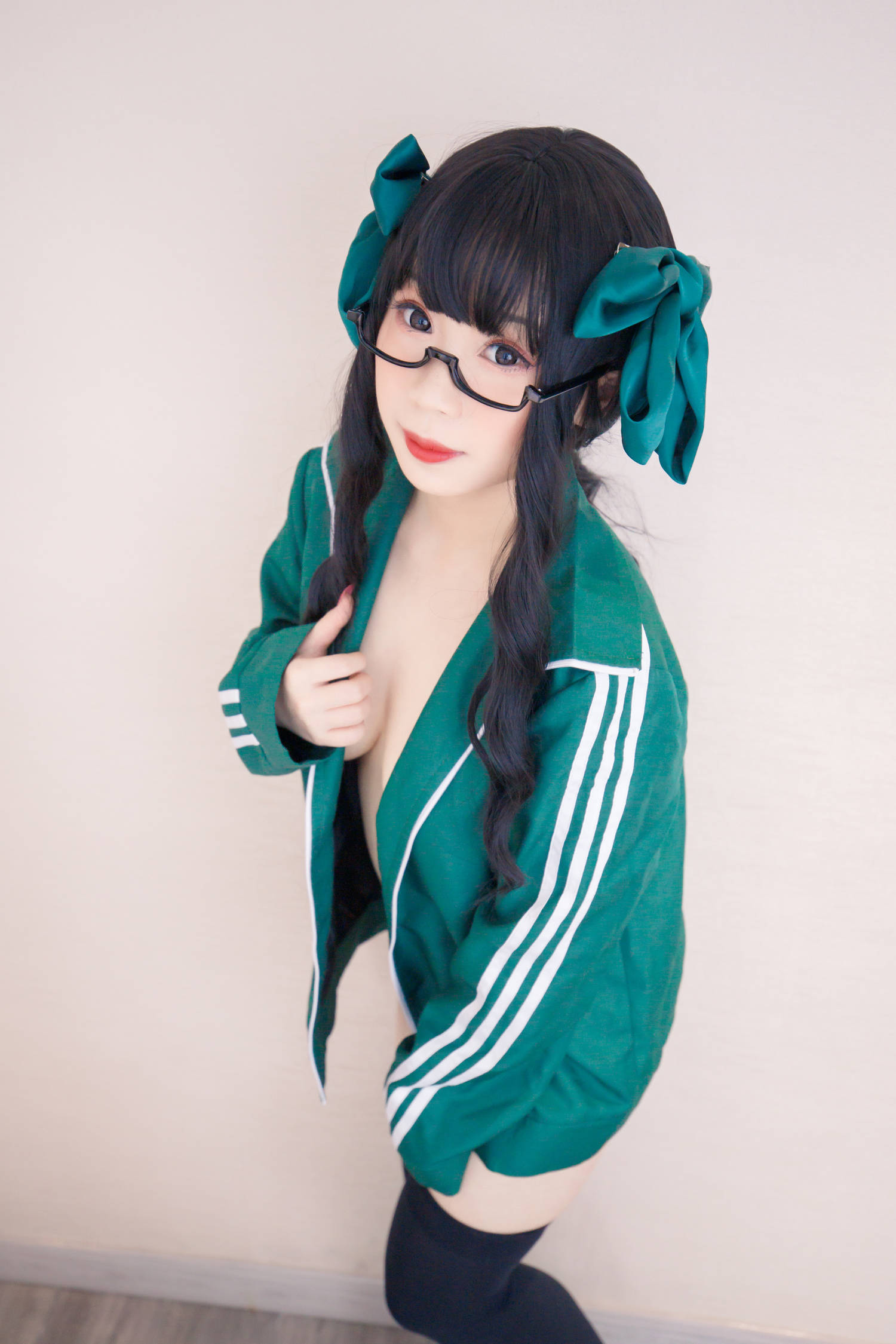 胡桃猫 - 绿色外套 [137P]