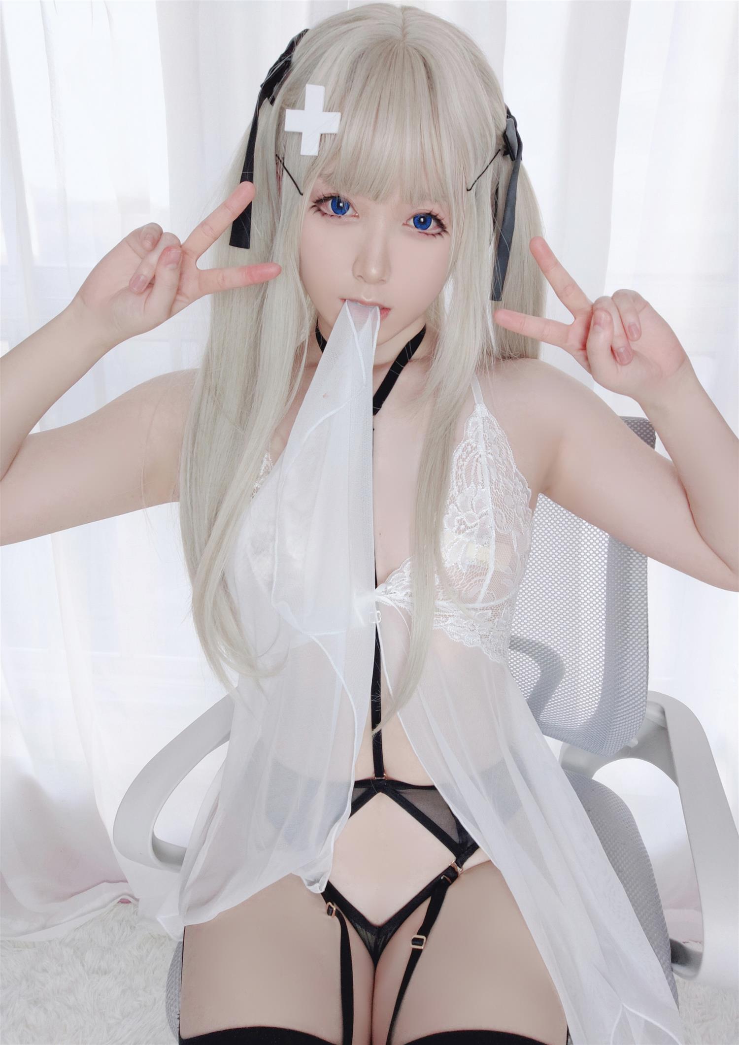 Asagiriai（愛ちゃん）情人節睡裙 [27P-171MB]