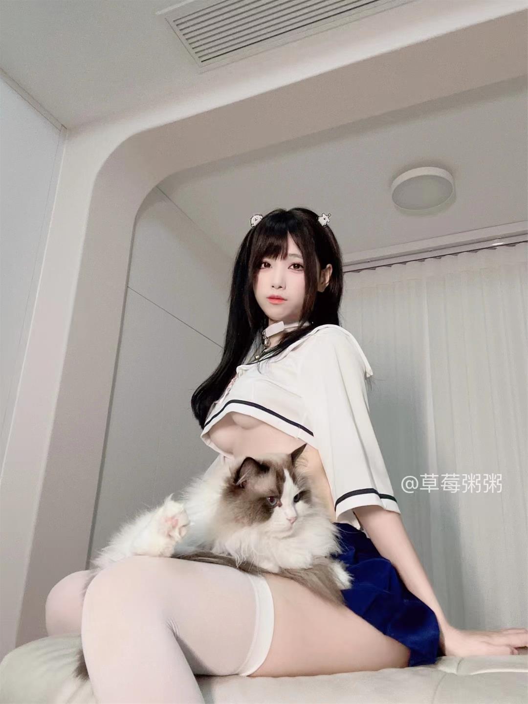 十万口草莓粥粥 舰长图包七 [64P-41MB]