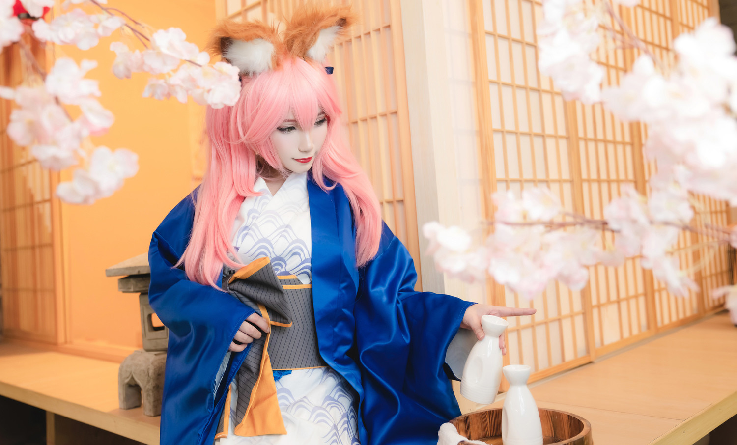 是兔哥 - 三周年英灵旅装玉藻前 [15P]