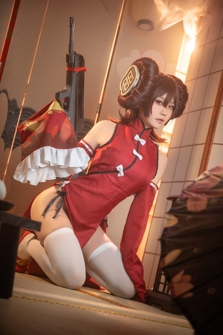 五杀腿毛在微笑 - 95旗袍牡丹魁 [21P]