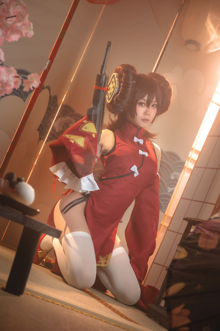 五杀腿毛在微笑 - 95旗袍牡丹魁 [21P]