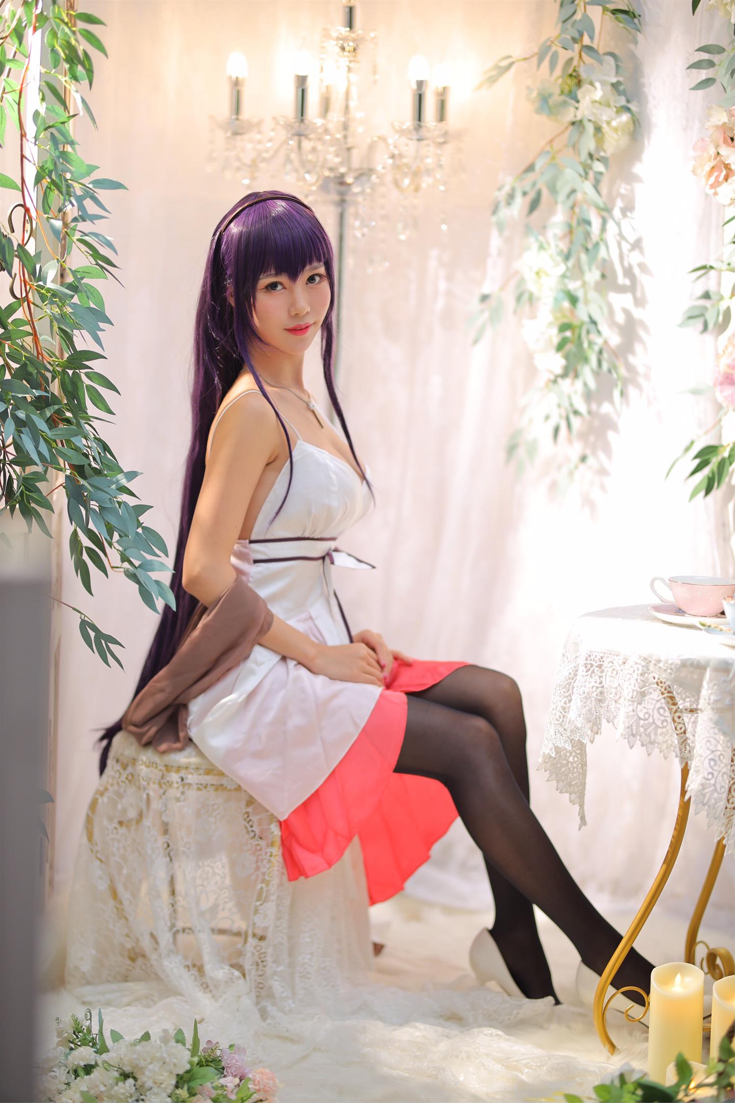 抖娘-利世 霞之秋诗雨礼服 [40P]