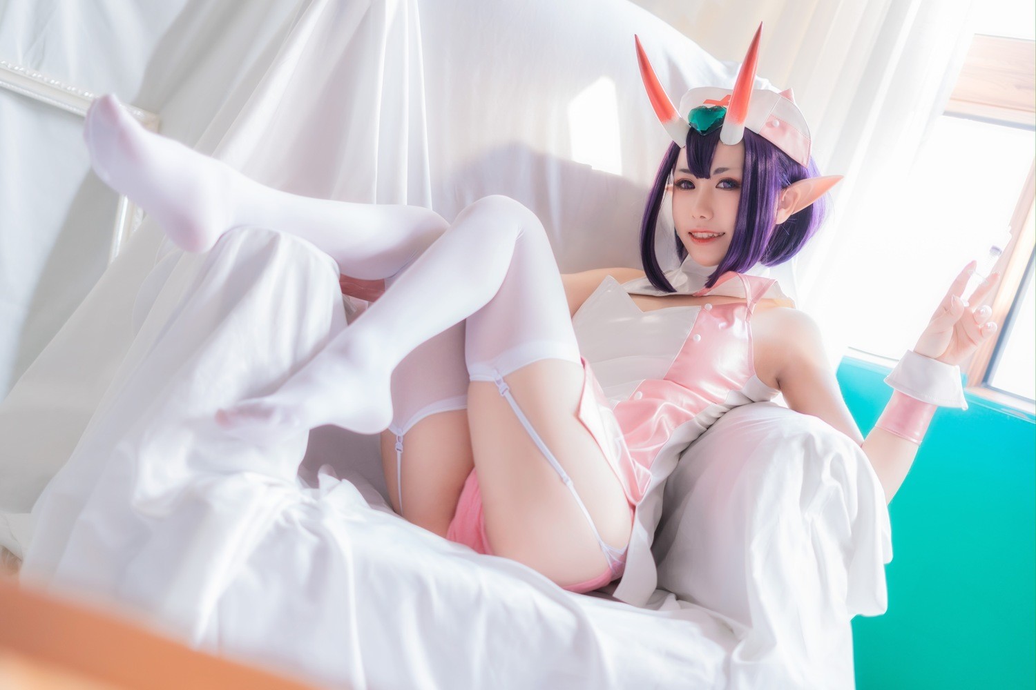 芋圆侑子 - 酒吞 护士服 [9P]