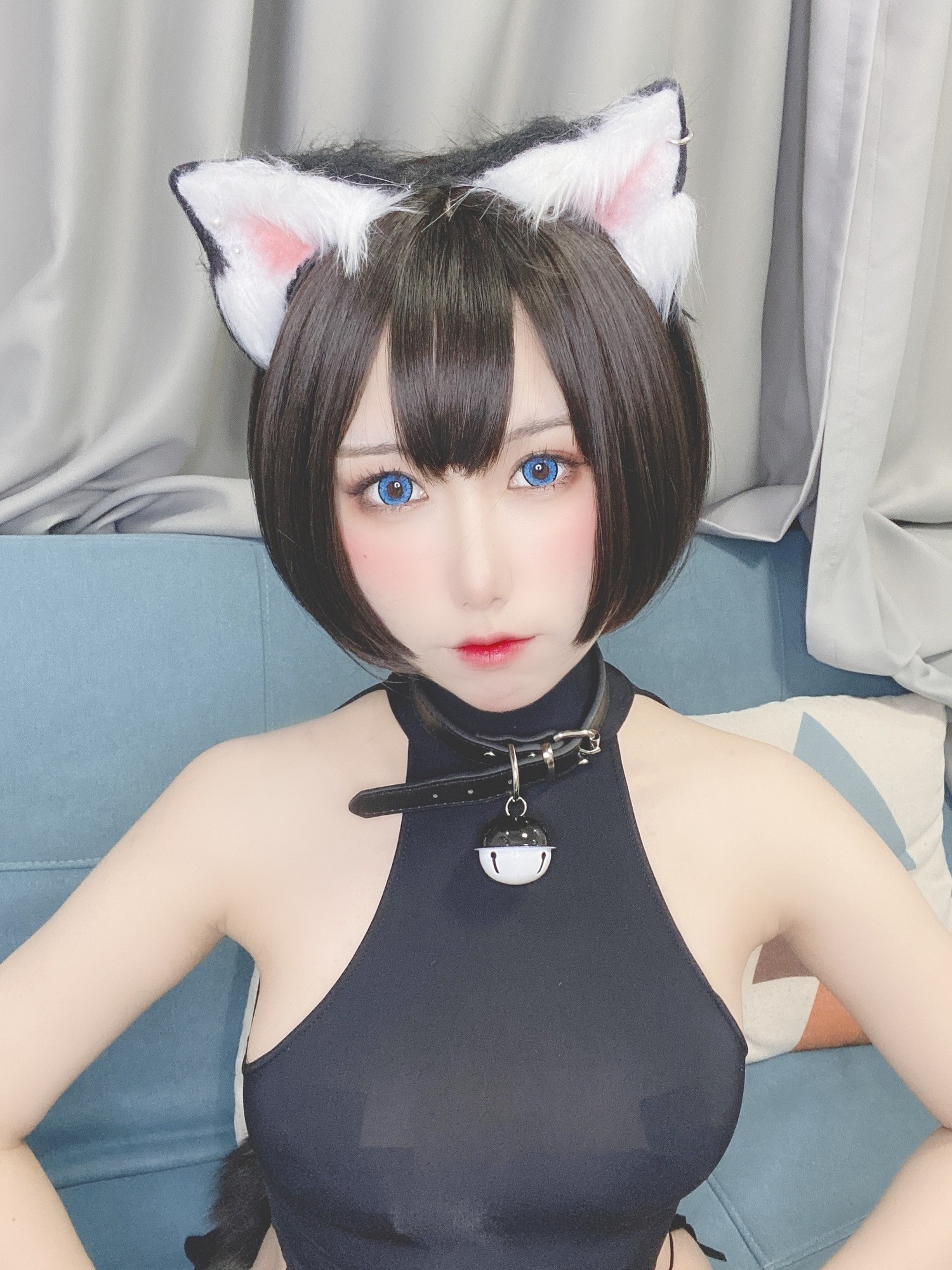 芋圆侑子 – 人形猫娘 纯图 [128P]