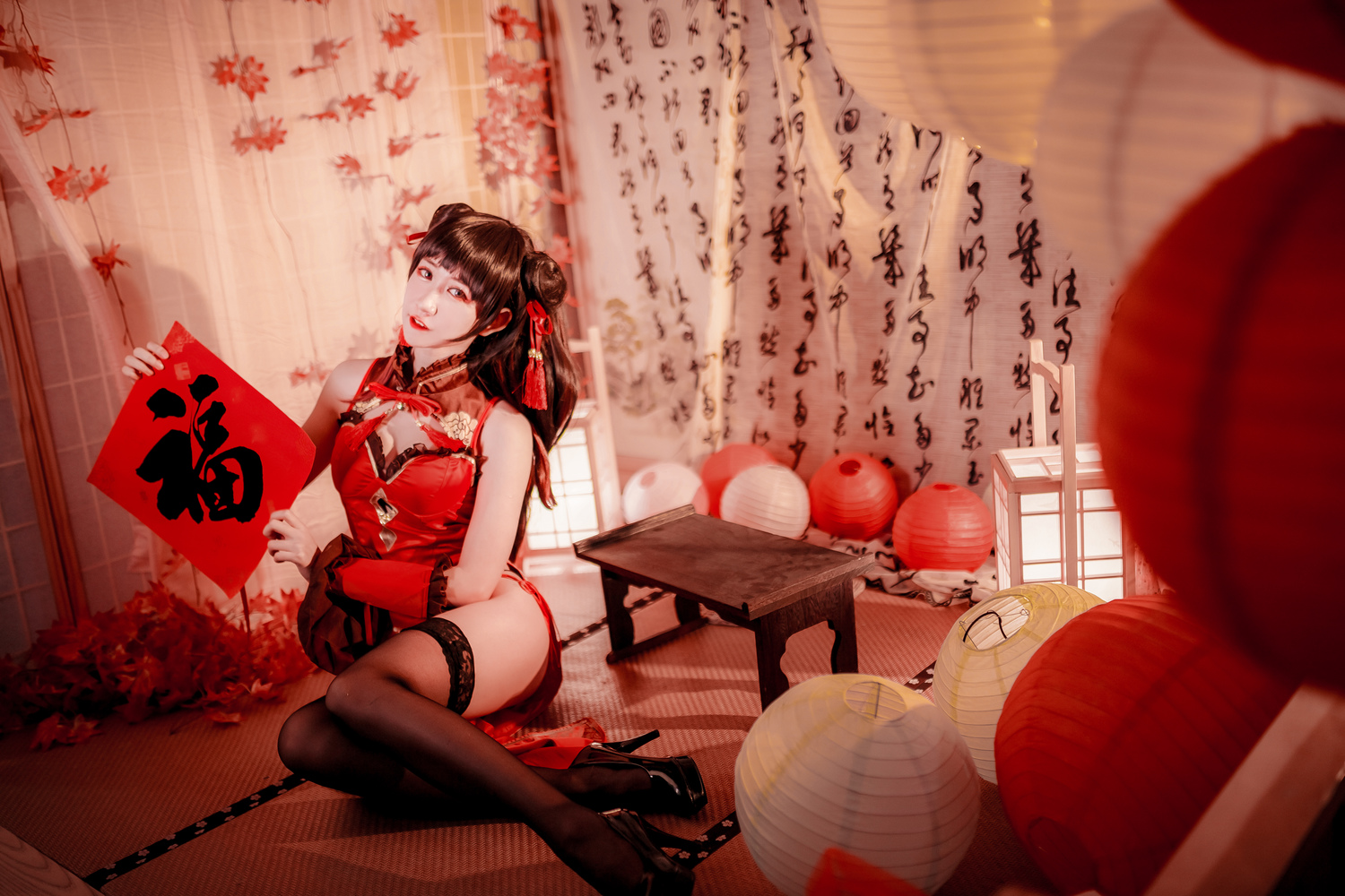 阮邑_Fairy - 狂三旗袍 [40P]