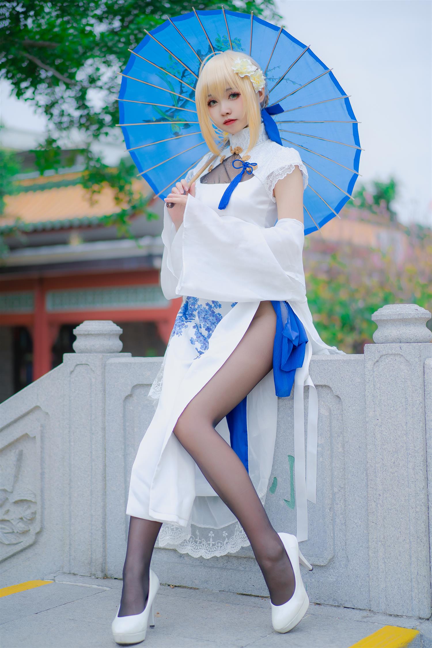 大大卷卷小卷 FGOsaber 四周年旗袍 [15P-99MB]